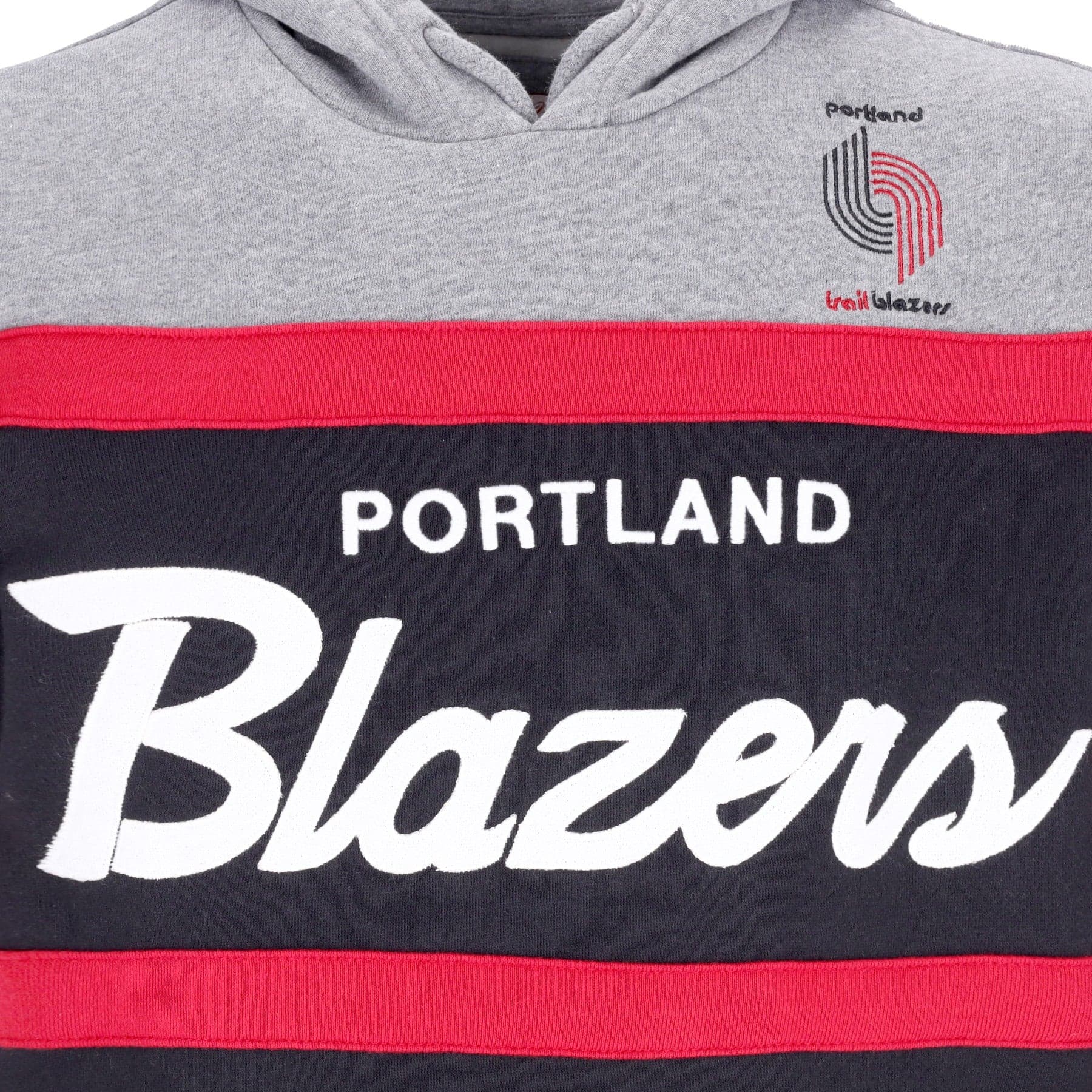 MITCHELL &amp; NESS Felpa Cappuccio Uomo Nba Headcoach Hoodie Hardwood Classics Porbla Black da uomo in Felpe con cappuccio e felpe Drestige - Casamassima, commercioVirtuoso.it
