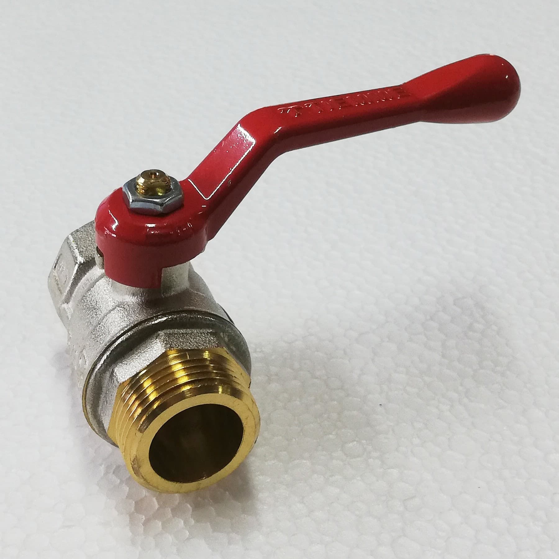 Tiemme 3/4" valvola sfera saracinesca MF leva lunga rossa in Valvole a sfera Aloiserw.com - Altomonte, commercioVirtuoso.it
