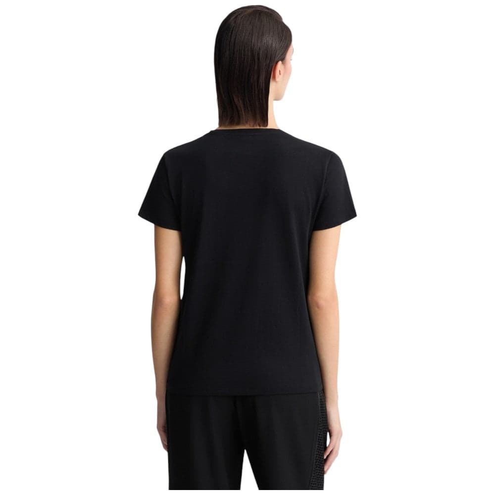 Liu Jo t-shirt nera con strass TA5172JS923 M9278 T-shirt Liu Jo