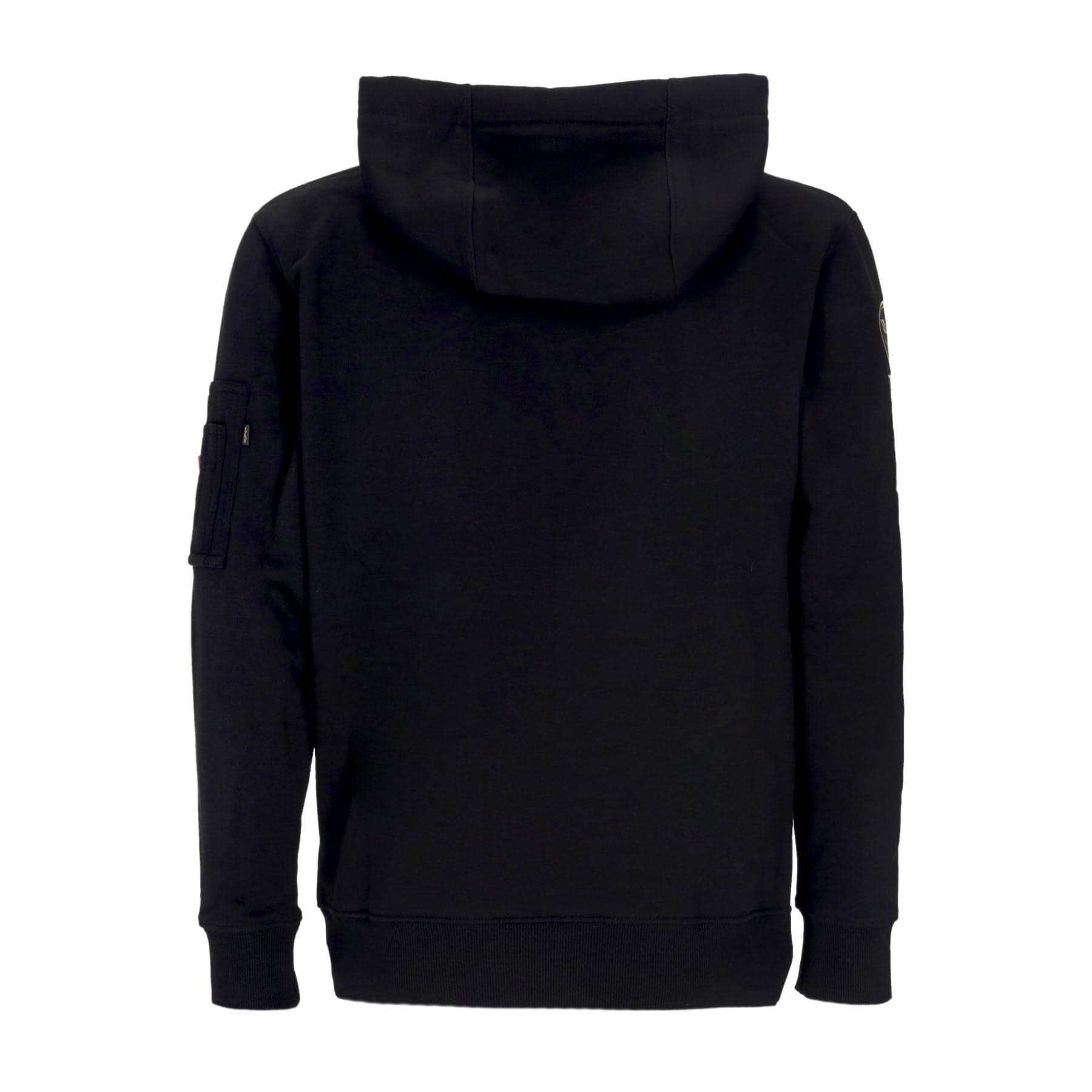 ALPHA INDUSTRIES Felpa Leggera Cappuccio Uomo Nasa Voyager Hoodie Black/black da uomo in Felpe con cappuccio Drestige - Casamassima, commercioVirtuoso.it