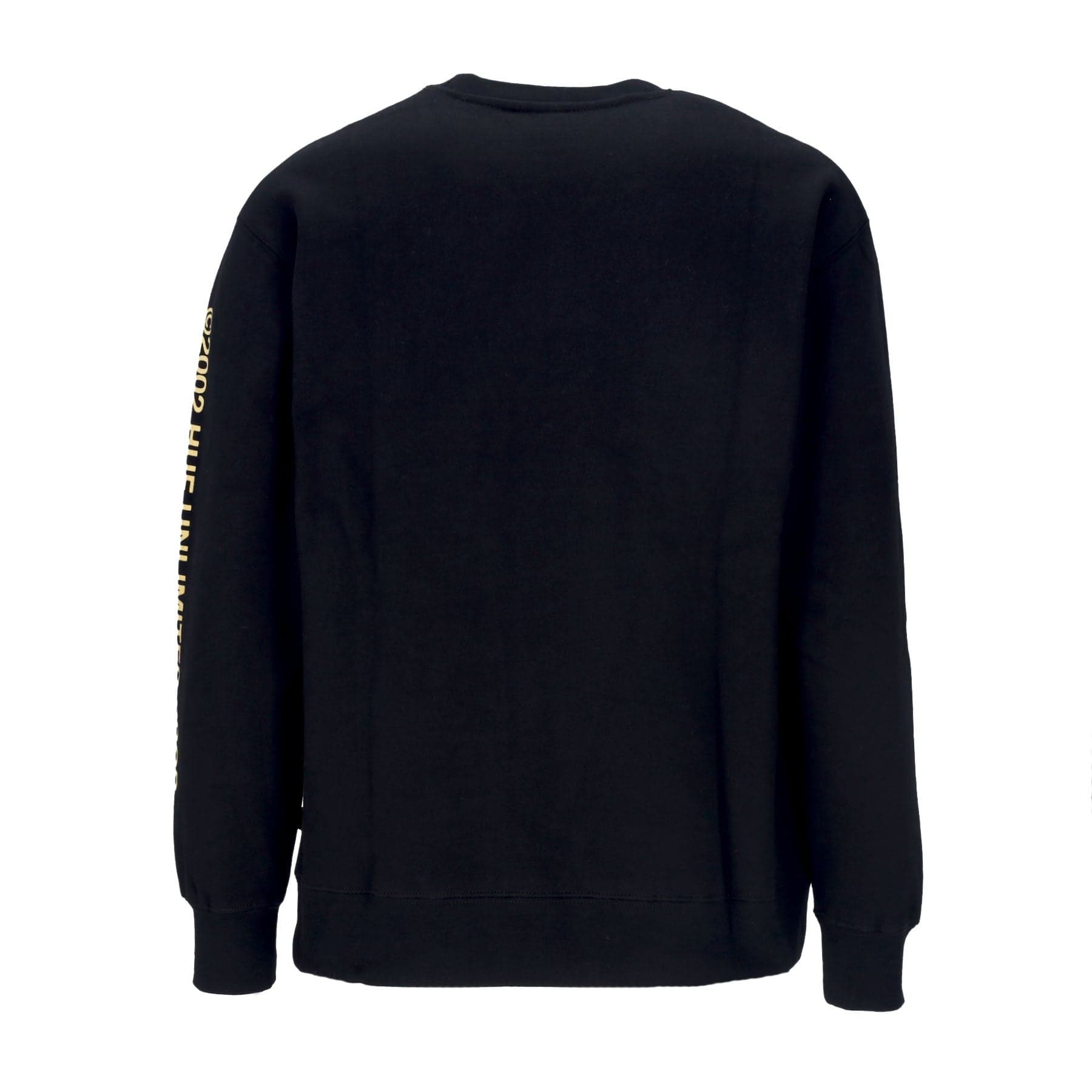 HUF Felpa Girocollo Donna Italicized Crewneck Black da donna in Felpe senza cappuccio Drestige - Casamassima, commercioVirtuoso.it