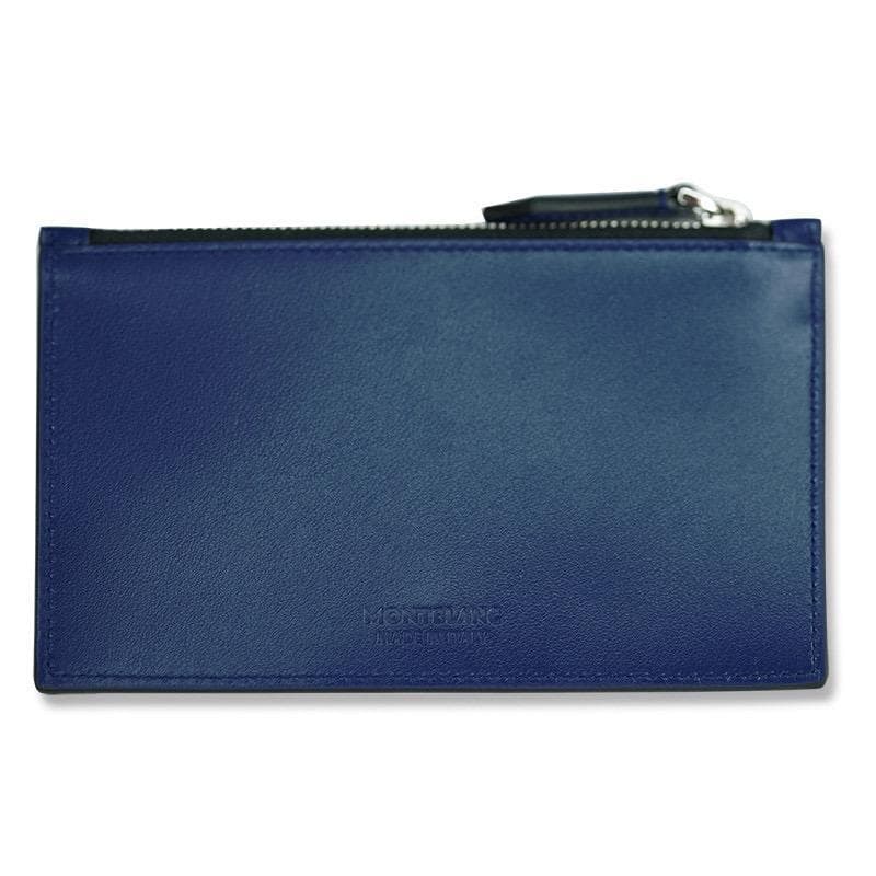 MONTBLANC - PORTAFOGLI CUSTODIA CON CERNIERA PORTACARTE MEISTERSTÜCK VITELLO COLOR BLU in Portafogli Alba Gioielli - Casoria, commercioVirtuoso.it