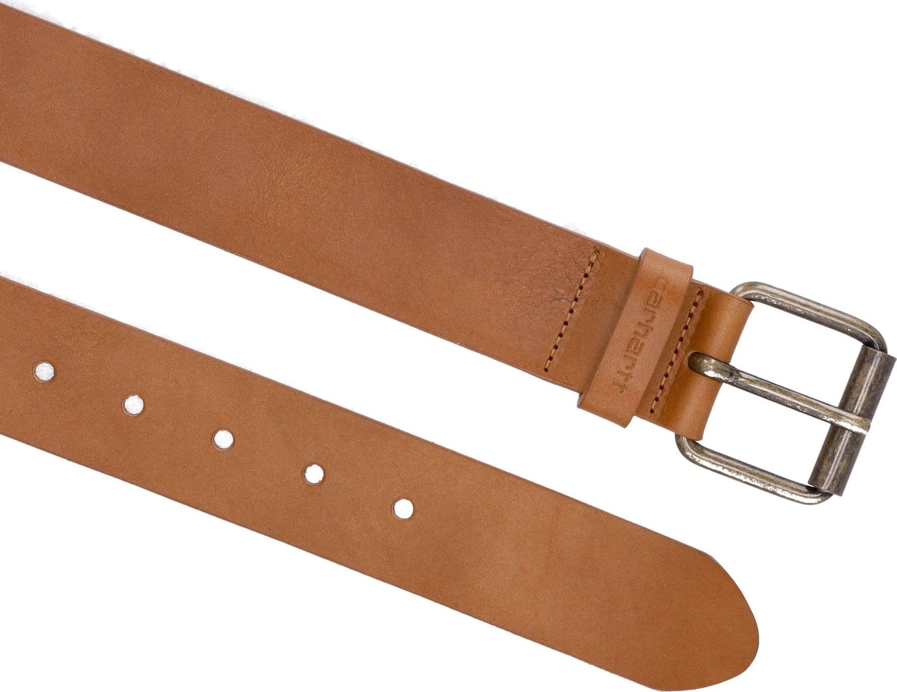 CARHARTT WIP Cintura Uomo Script Belt Leather Honey/gold da uomo in Cinture Drestige - Casamassima, commercioVirtuoso.it