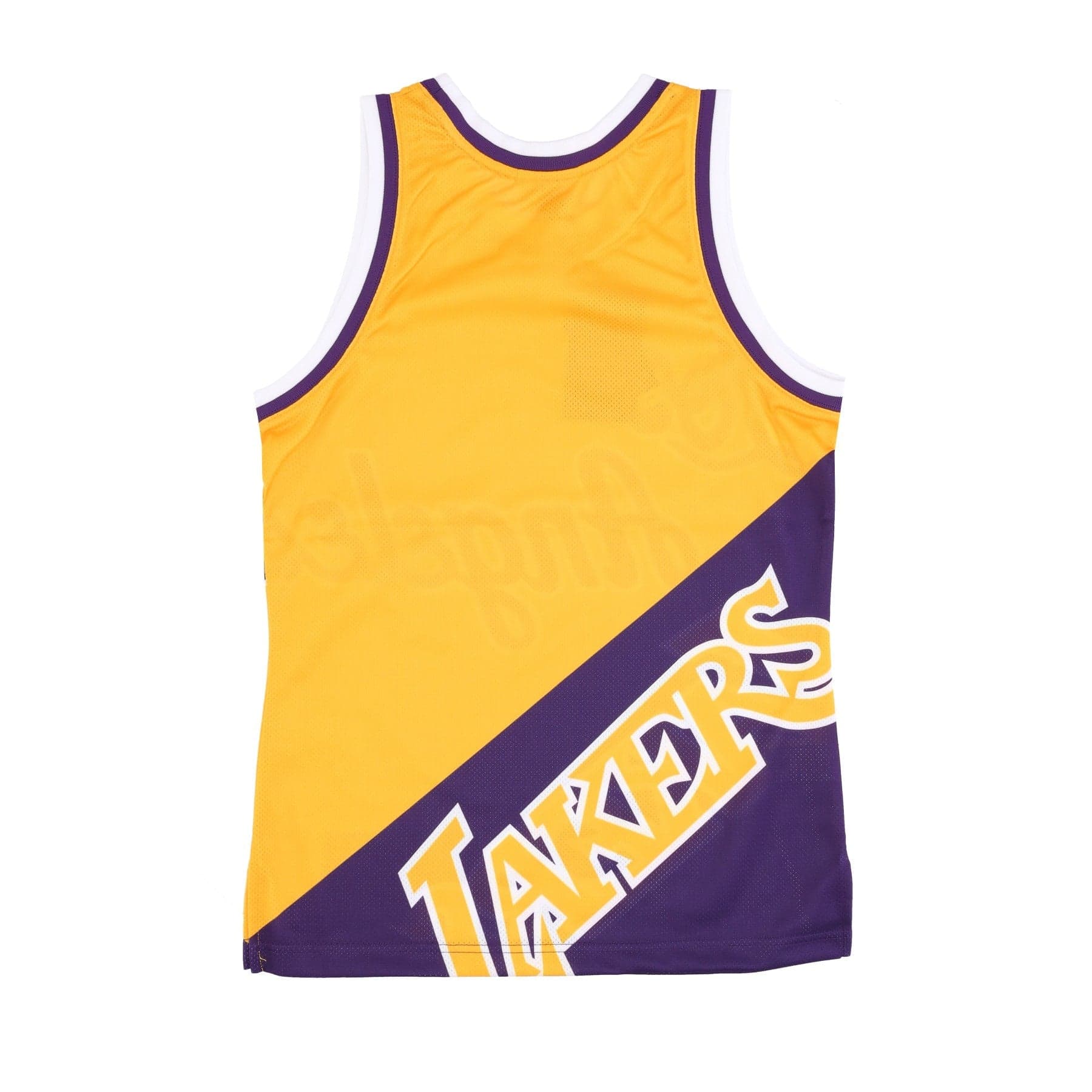 MITCHELL &amp; NESS Canotta Tipo Basket Uomo Nba Big Face Fashion Tank 5.0 Hardwood Classics Loslak Yellow da uomo in T-Shirt Drestige - Casamassima, commercioVirtuoso.it