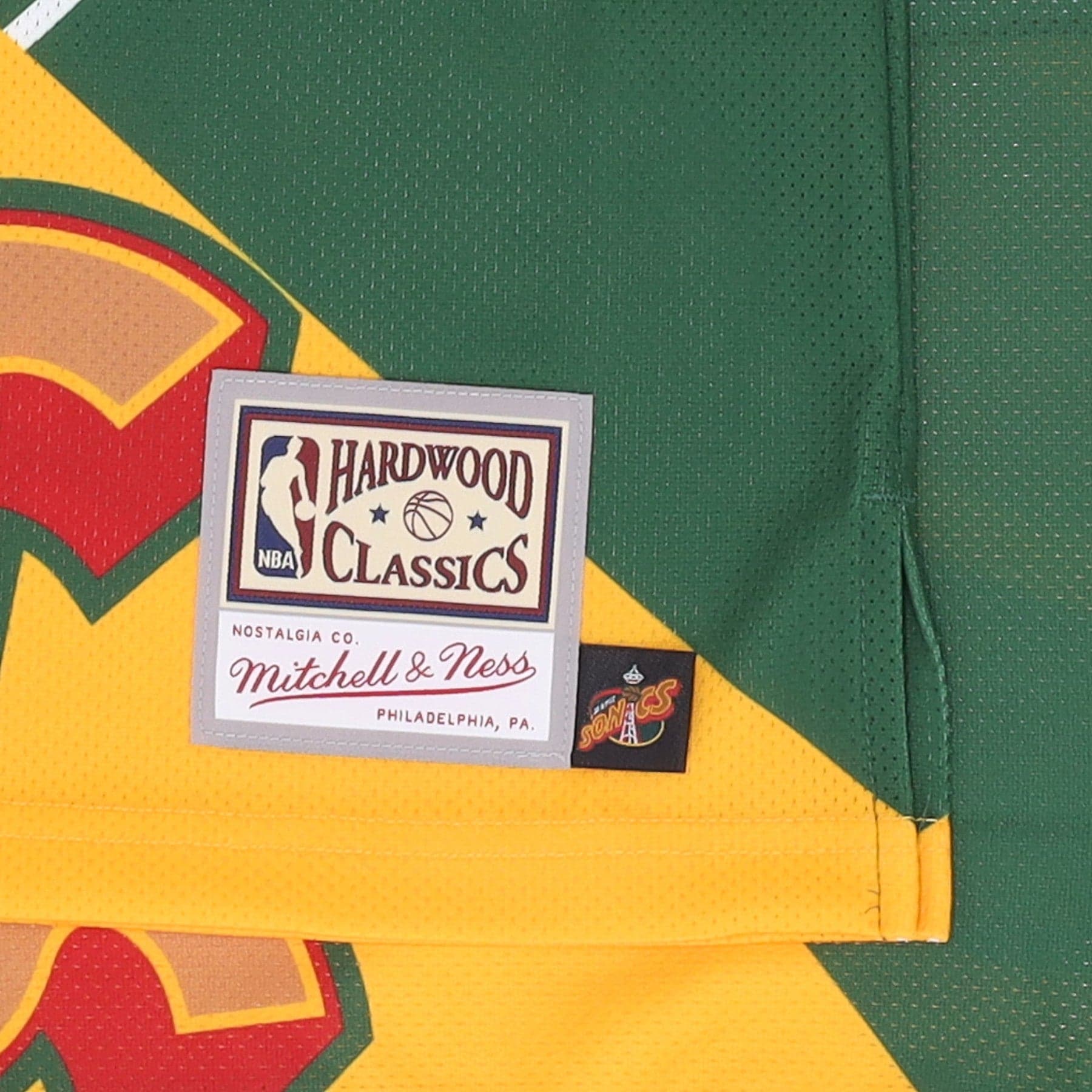 MITCHELL &amp; NESS Canotta Tipo Basket Uomo Nba Big Face Fashion Tank 5.0 Hardwood Classics Seasup Green da uomo in T-Shirt Drestige - Casamassima, commercioVirtuoso.it