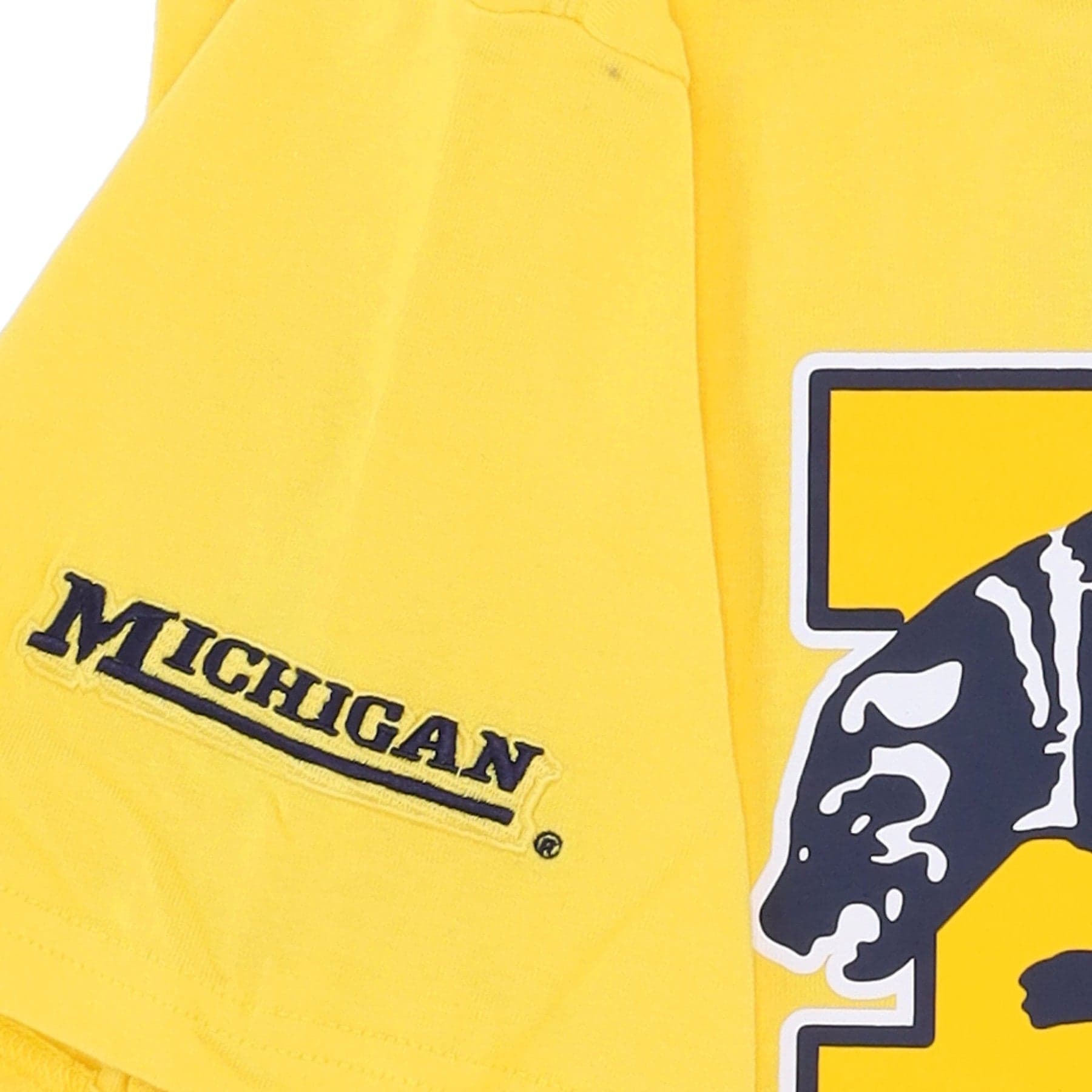 MITCHELL &amp; NESS Maglietta Uomo Ncaa Team Origins Top Micwol Yellow da uomo in T-shirt Drestige - Casamassima, commercioVirtuoso.it