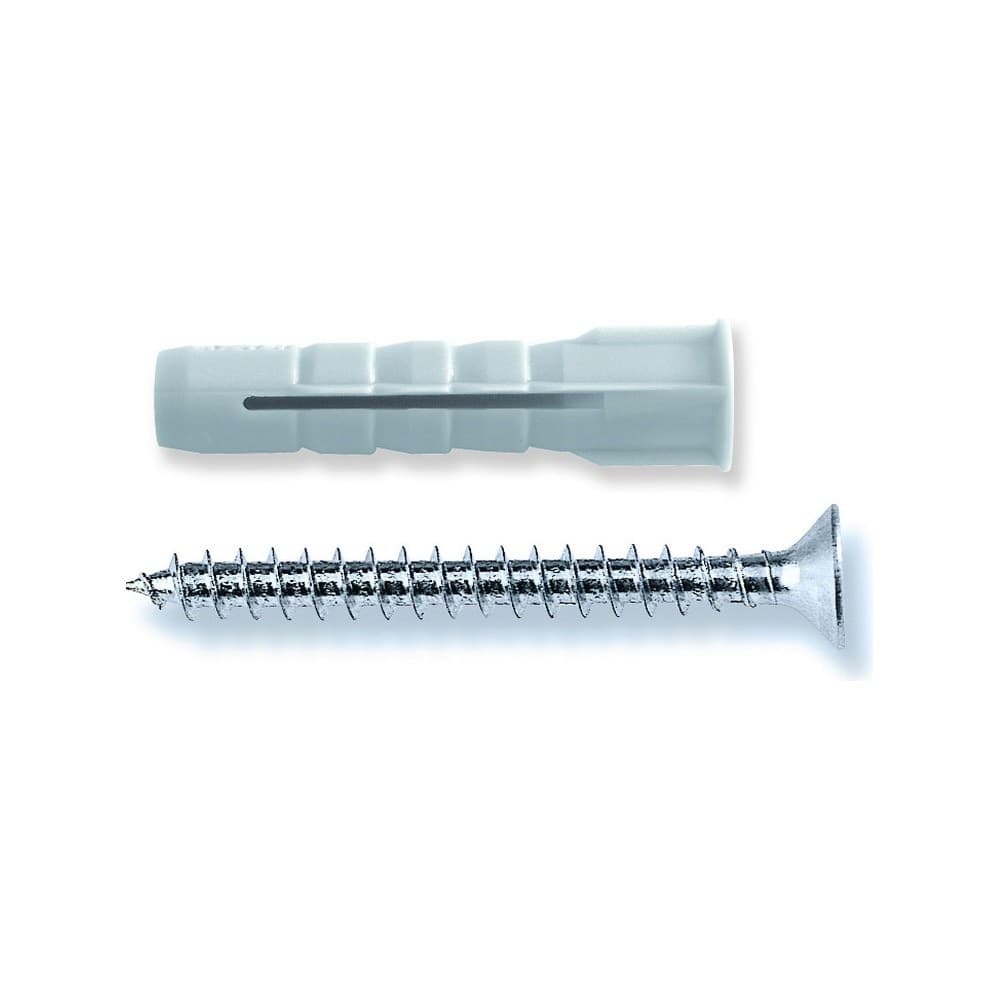 Fischer serie UV 8 S tassello nylon con vite - secchiello da 140 unità