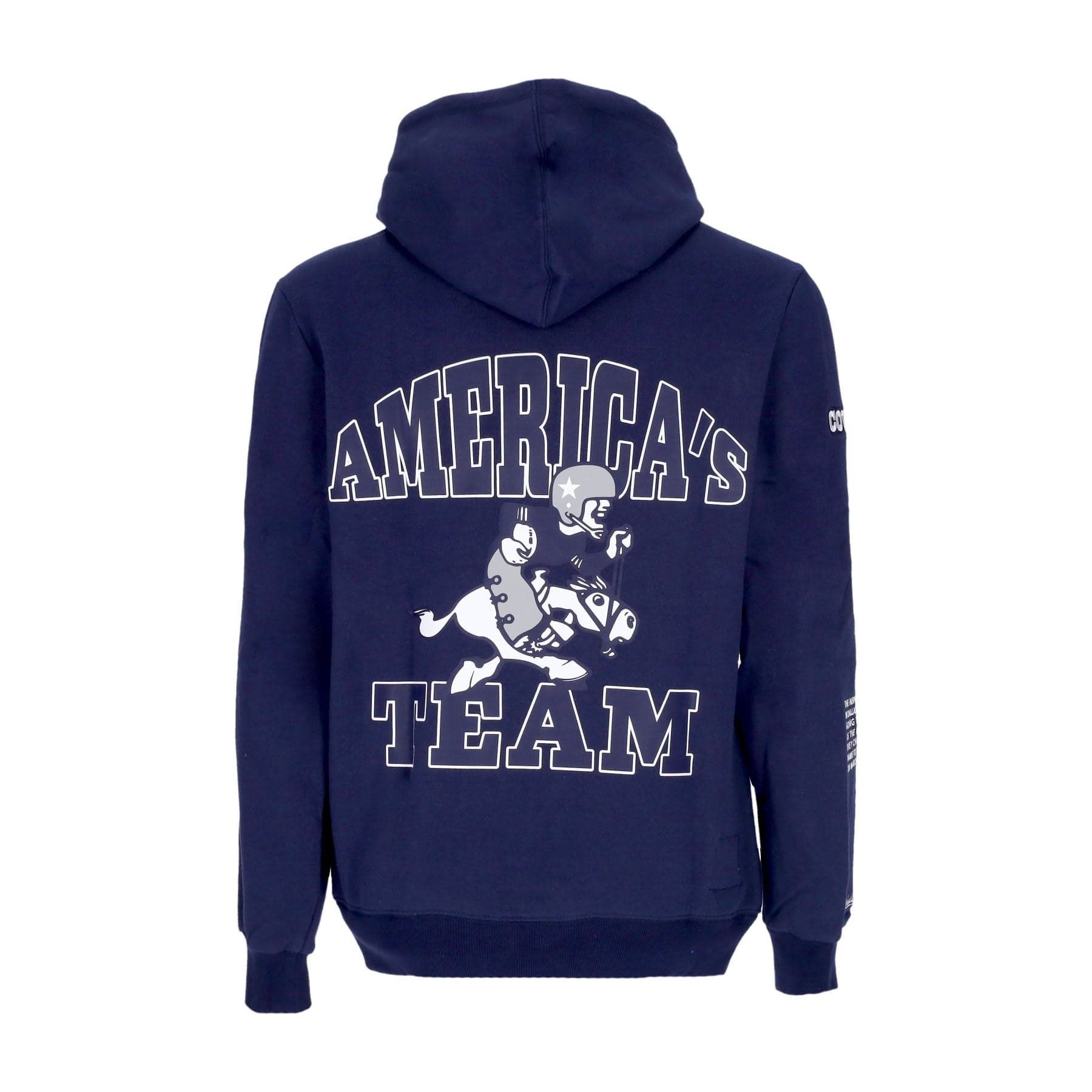 MITCHELL &amp; NESS Felpa Cappuccio Uomo Nfl Team Origins Fleece Hoodie Dalcow Navy da uomo in Felpe con cappuccio e felpe Drestige - Casamassima, commercioVirtuoso.it