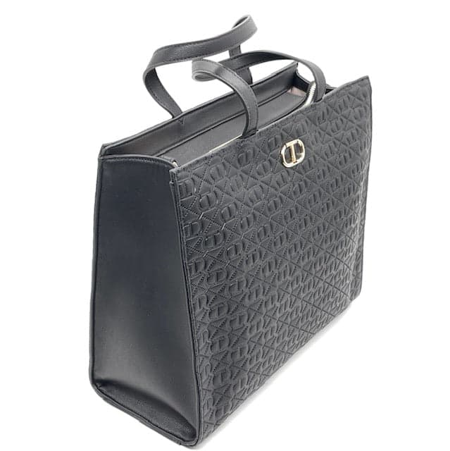 TWINSET Borsa Tote Grande Nera in Borse Tote Calzature Durello - Agna, commercioVirtuoso.it