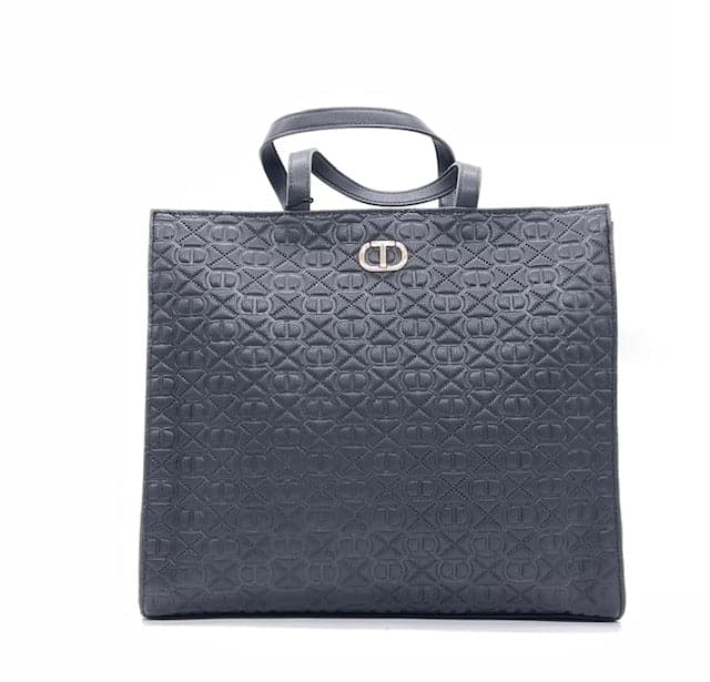 TWINSET Borsa Tote Grande Nera