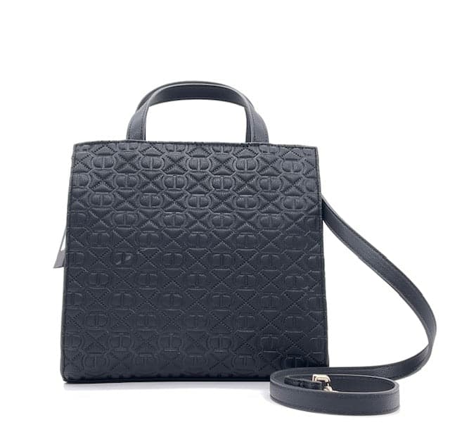 TWINSET Borsa Tote Nera in Borse Tote Calzature Durello - Agna, commercioVirtuoso.it