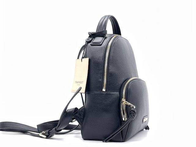 TWINSET Zainetto Nero in Borse a zainetto Calzature Durello - Agna, commercioVirtuoso.it
