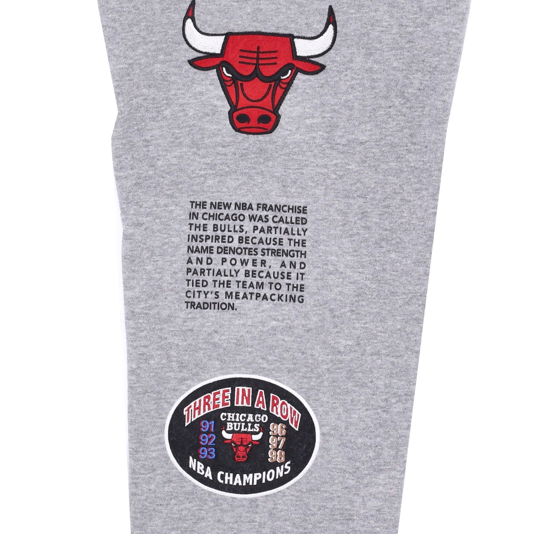 MITCHELL &amp; NESS Pantalone Tuta Felpato Uomo Nba Team Origins Fleece Pant Hardwood Classics Chibul Grey Heather da uomo in Pantaloncini sportivi Drestige - Casamassima, commercioVirtuoso.it