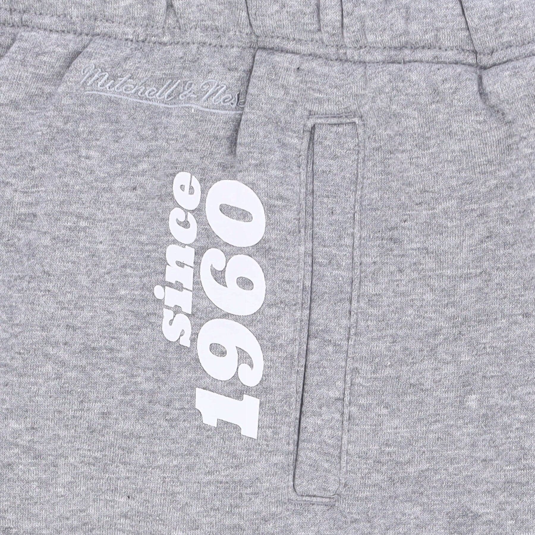 MITCHELL &amp; NESS Pantalone Tuta Felpato Uomo Nfl Team Origins Fleece Pant Kanchi Grey Heather da uomo in Pantaloni Drestige - Casamassima, commercioVirtuoso.it
