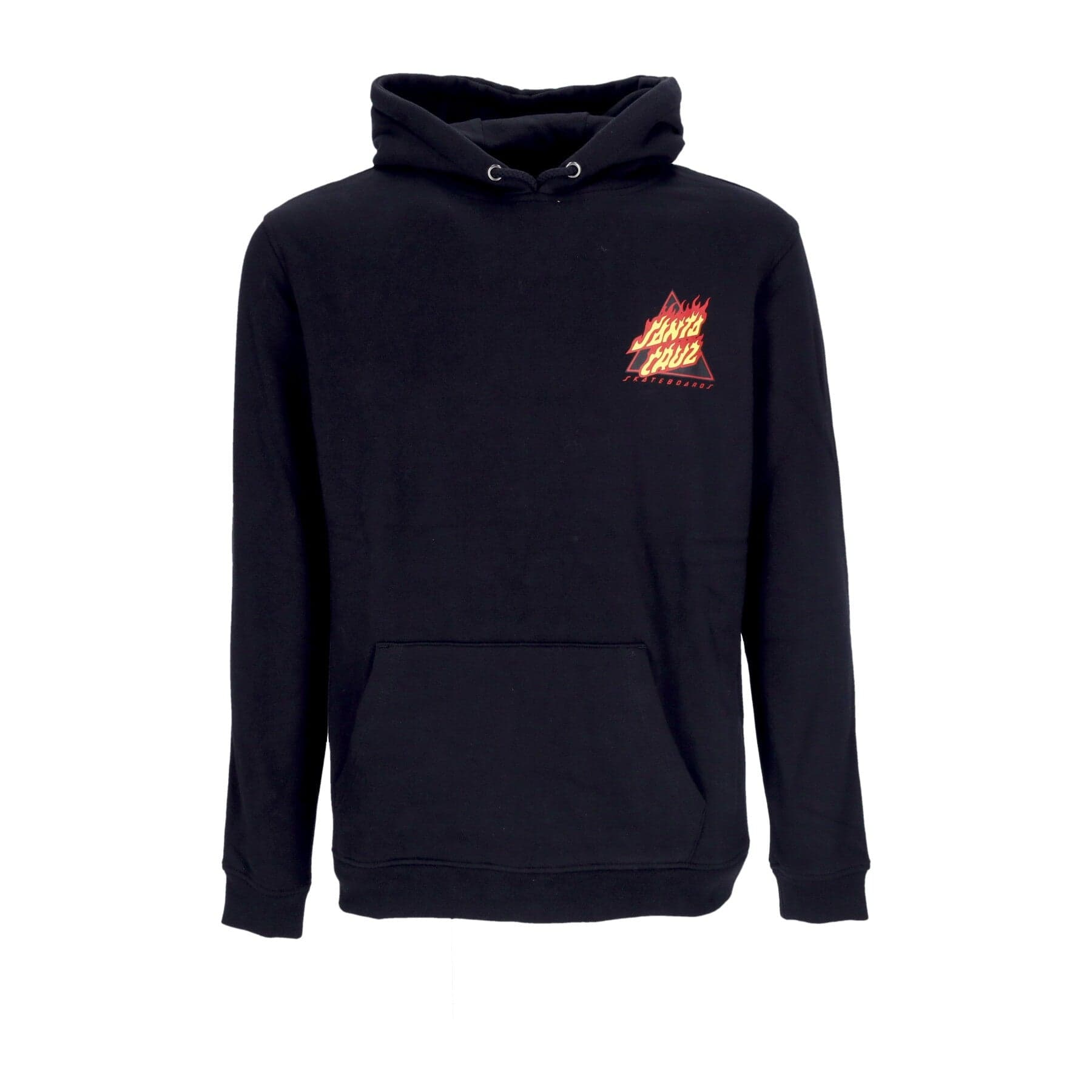 SANTA CRUZ Felpa Cappuccio Uomo Flamed Not a Dot Hood Black da uomo in Felpe con cappuccio Drestige - Casamassima, commercioVirtuoso.it