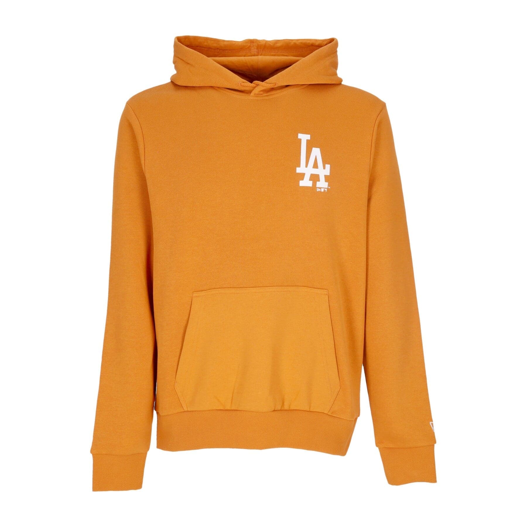 NEW ERA Felpa Cappuccio Uomo Mlb League Essential Bp Hoodie Losdod Orange da uomo