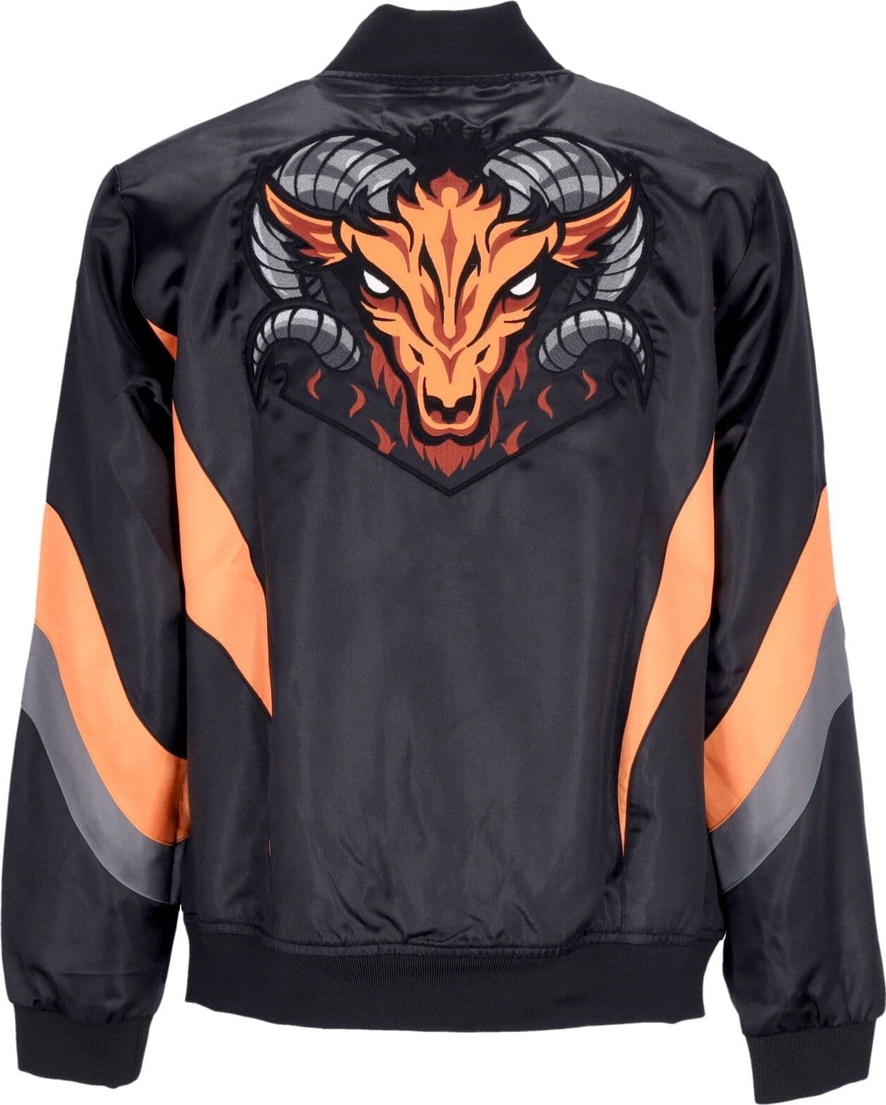 DOLLY NOIRE Giubbotto Bomber Uomo Billy Goat Satin Jacket Black/orange da uomo in Giacche Drestige - Casamassima, commercioVirtuoso.it