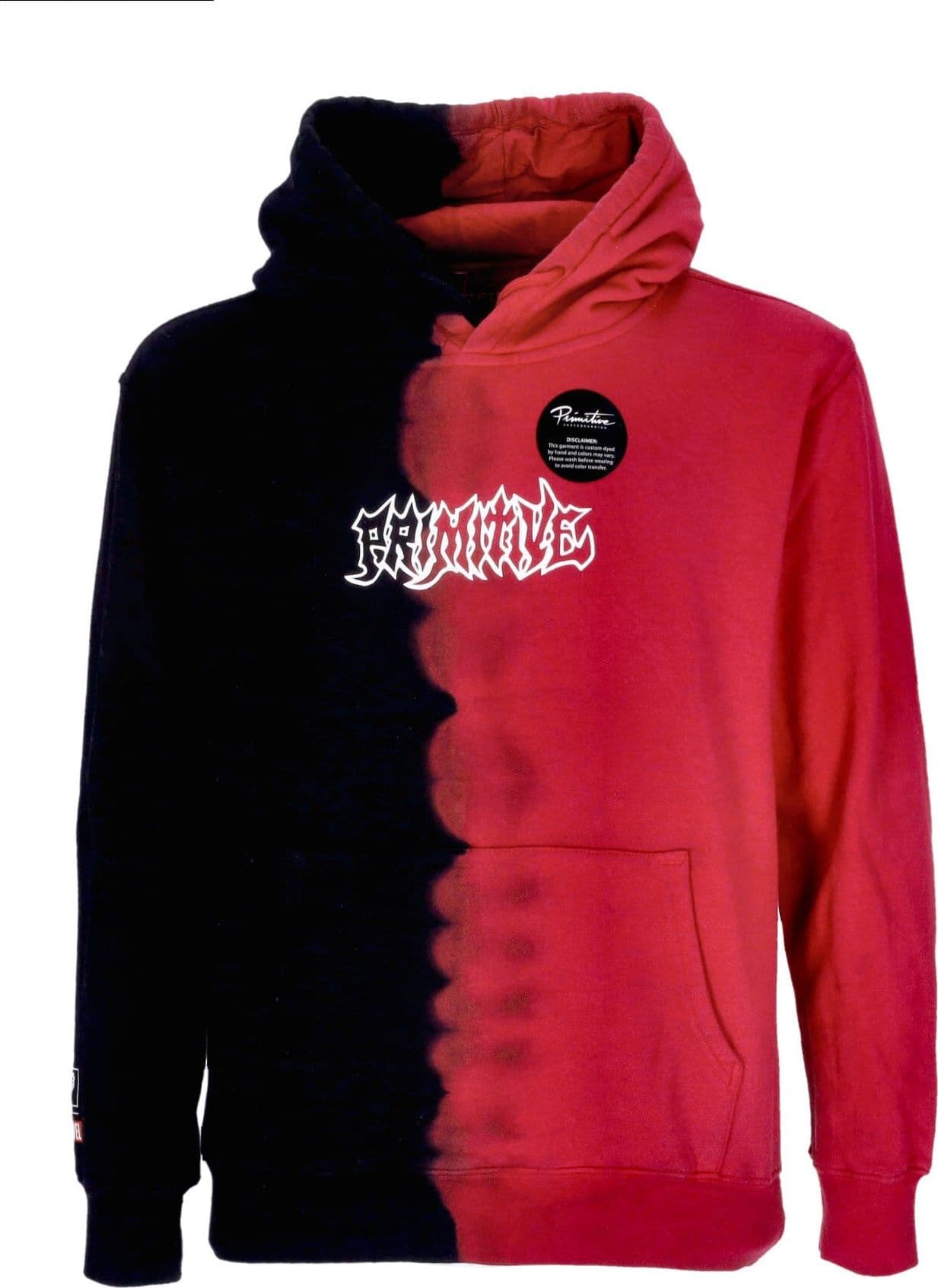 PRIMITIVE Felpa Cappuccio Uomo Deadpool Split Dye Hoodie X Marvel X Nychos Red da uomo in Felpe con cappuccio Drestige - Casamassima, commercioVirtuoso.it