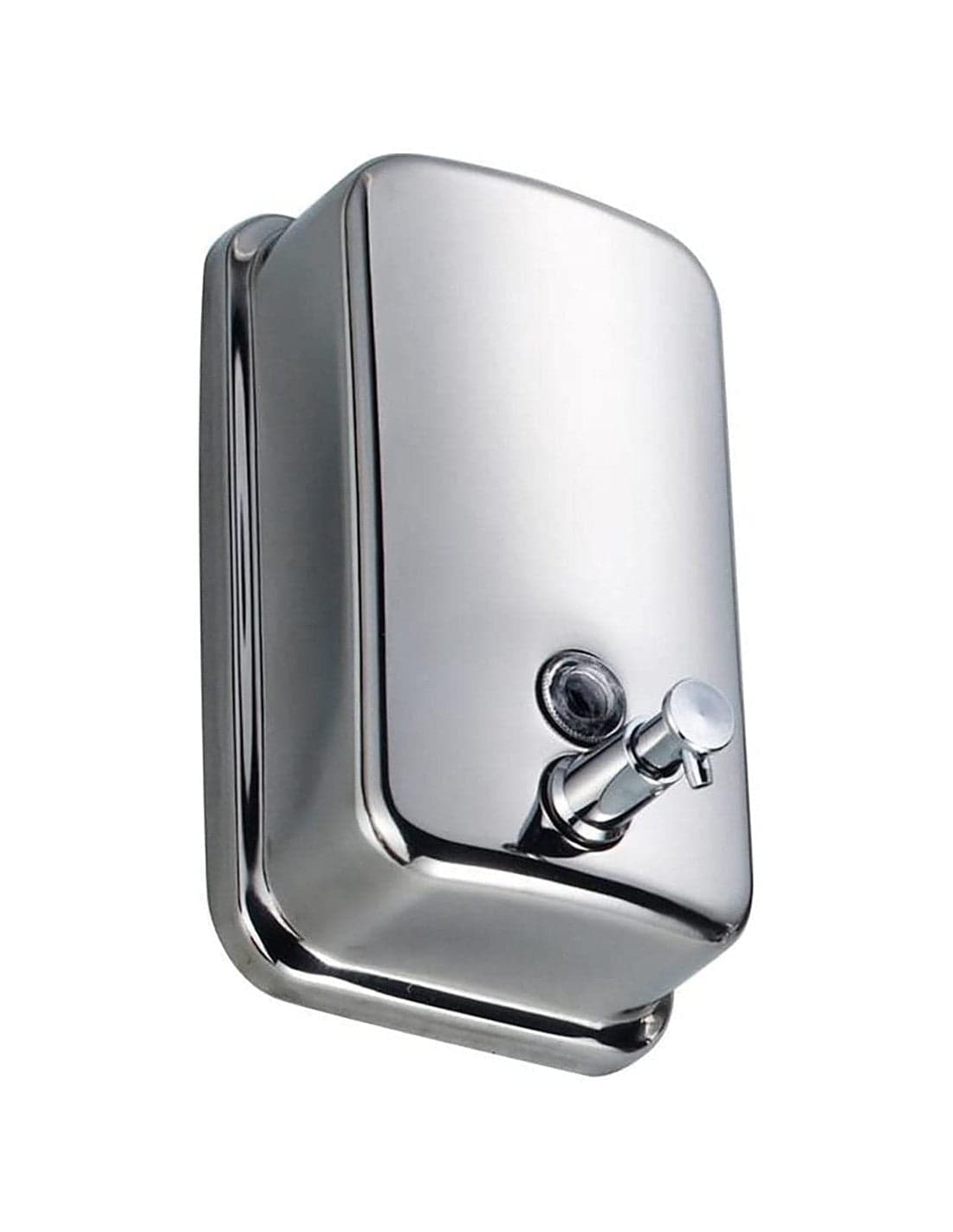 Dispenser per sapone o gel igienizzante da muro, in acciaio inox 1000ml in Dosatori per sapone liquido BagnoClic.it - Pregnana Milanese, commercioVirtuoso.it
