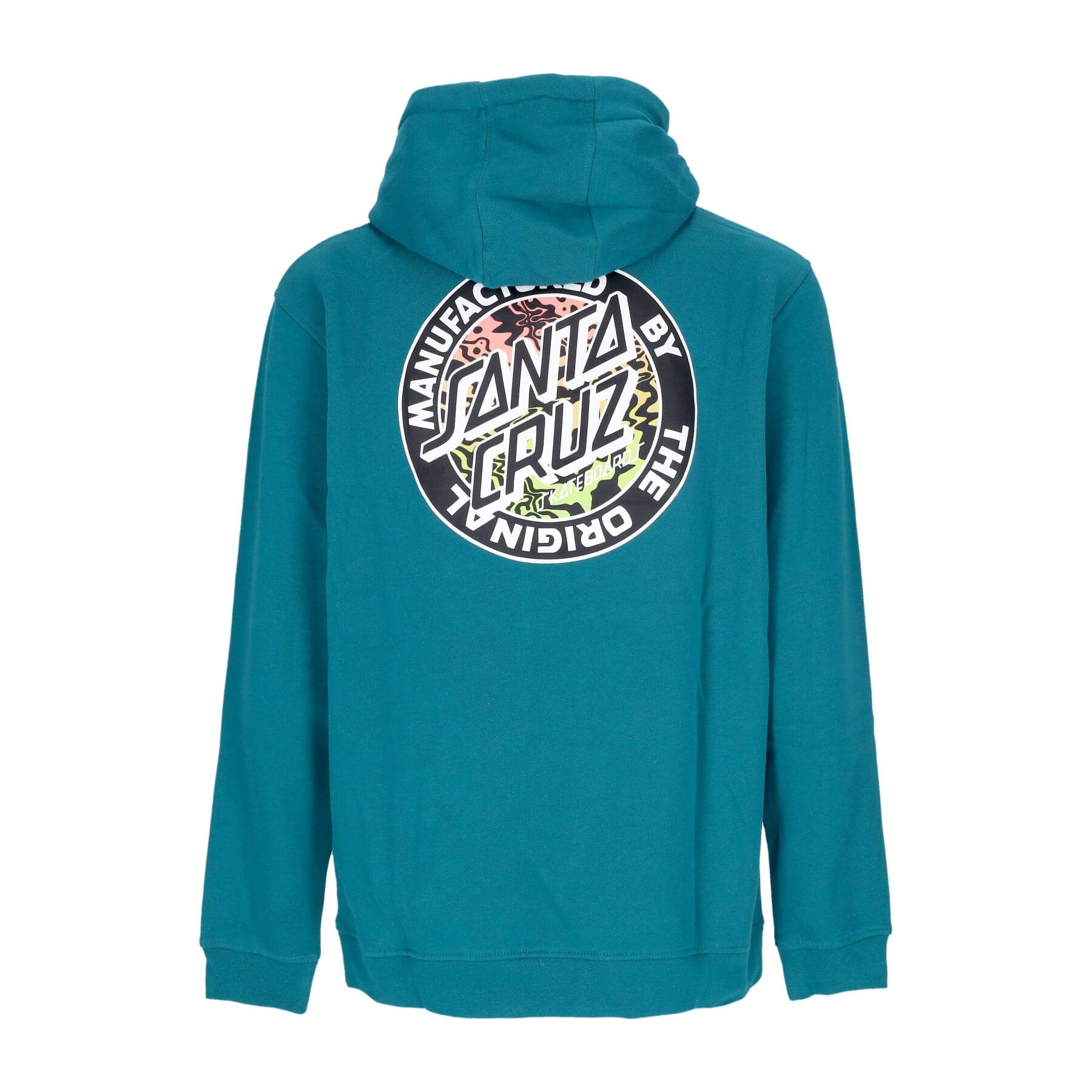SANTA CRUZ Felpa Cappuccio Uomo Acidic Mfg Dot Hood Verdigris da uomo in Felpe con cappuccio Drestige - Casamassima, commercioVirtuoso.it