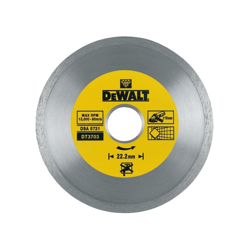 DeWalt 115mm disco diamantato per taglio ceramica in Dischi diamantati Aloiserw.com - Altomonte, commercioVirtuoso.it