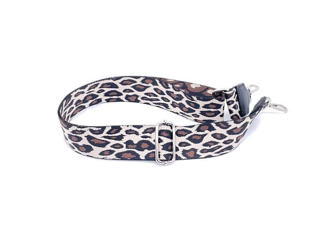 Tracolla leopardata regolabile per borsa in Fabbricazione borse Calzature Durello - Agna, commercioVirtuoso.it
