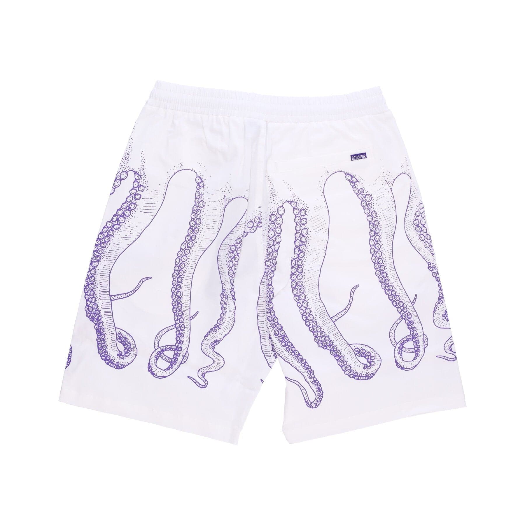 OCTOPUS Pantalone Corto Uomo Outline Jogger Short White/purple da uomo in Pantaloncini sportivi Drestige - Casamassima, commercioVirtuoso.it