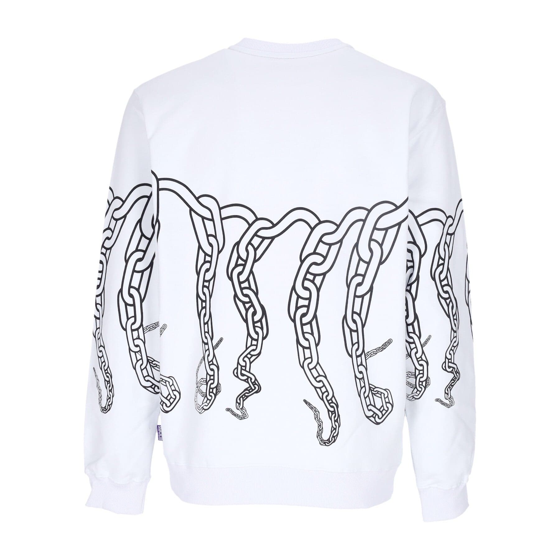OCTOPUS Felpa Leggera Girocollo Uomo Chain Crewneck White da uomo in Felpe senza cappuccio Drestige - Casamassima, commercioVirtuoso.it