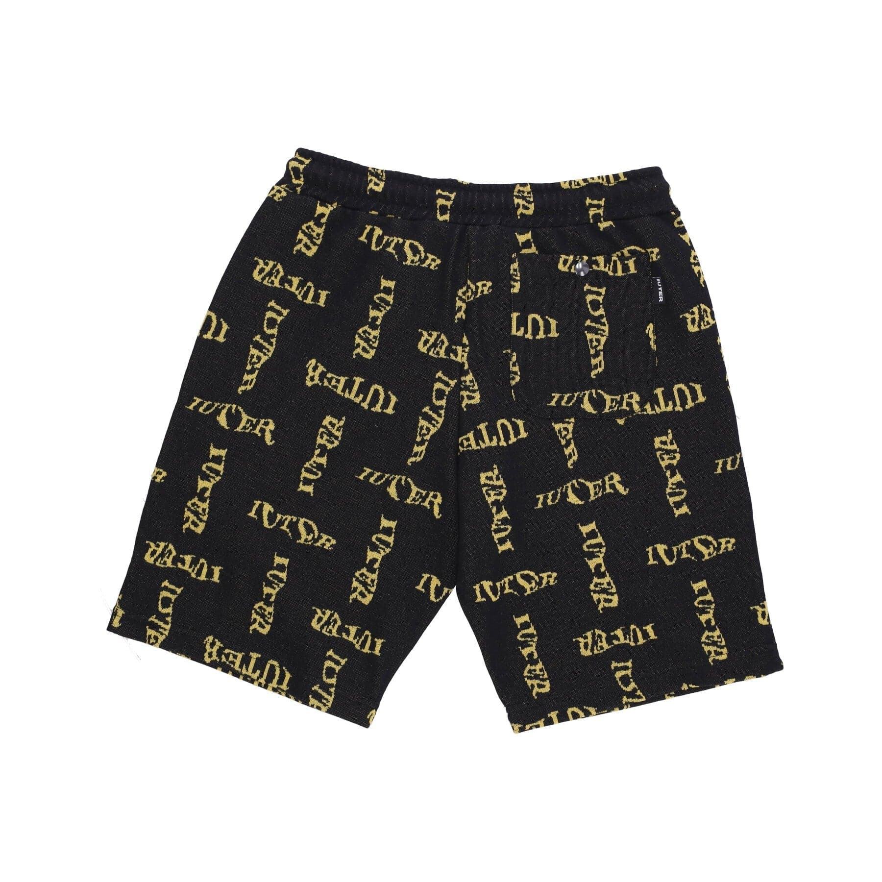 IUTER Pantalone Corto Uomo Wavy Jacquard Short Black da uomo in Pantaloncini sportivi Drestige - Casamassima, commercioVirtuoso.it