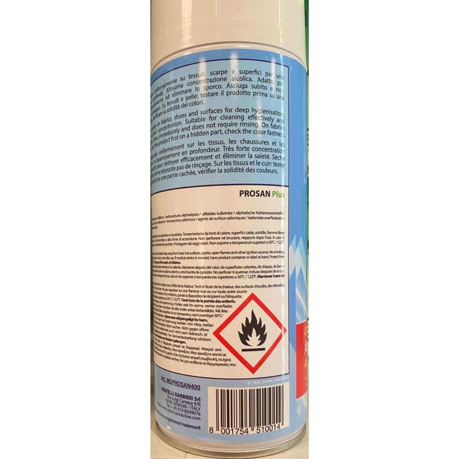 Movi Spray Igianizzante ProSan+ 400ml in Collutori Ecoprice.it - Avellino, commercioVirtuoso.it