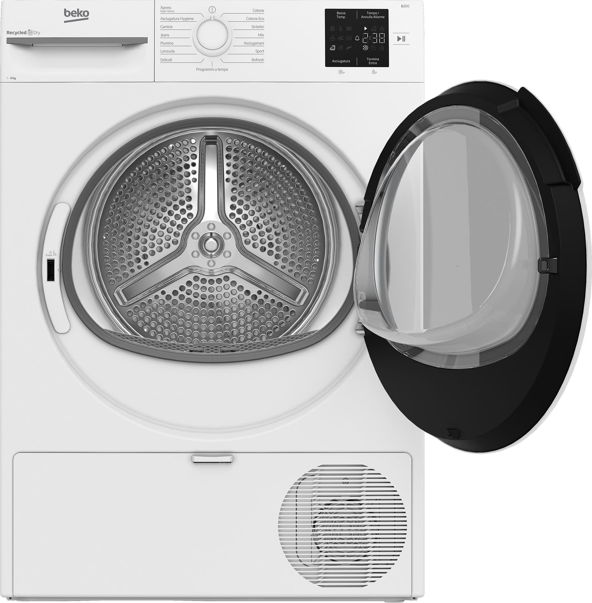 Beko Asciugatrice CF 8Kg L60xP55 Cl.D BMTR38W in  Ecoprice.it - Avellino, commercioVirtuoso.it