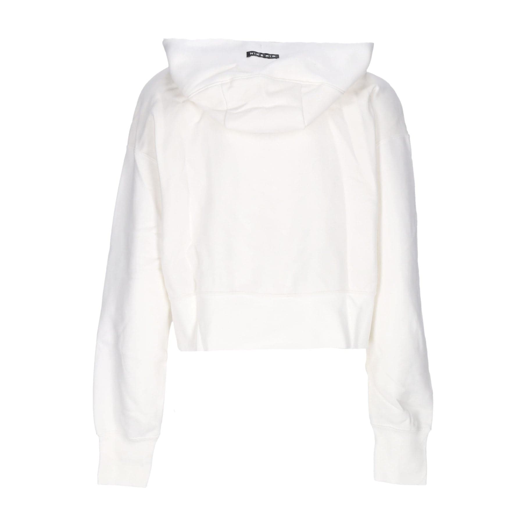 Nike Felpa Cappuccio Zip Donna Sportswear Air Fleece Full-zip Hoodie Sail/black/black da donna in Felpe senza cappuccio Drestige - Casamassima, commercioVirtuoso.it