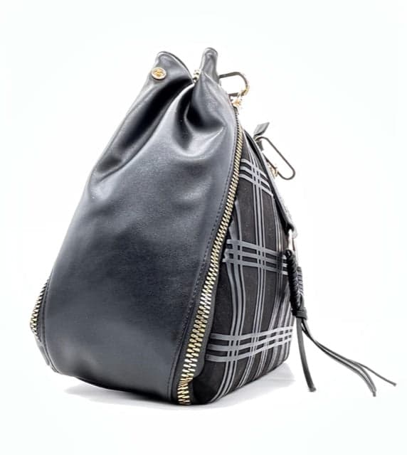 LE PANDORINE Borsa Vicky Tempo Black in Borse a spalla Calzature Durello - Agna, commercioVirtuoso.it