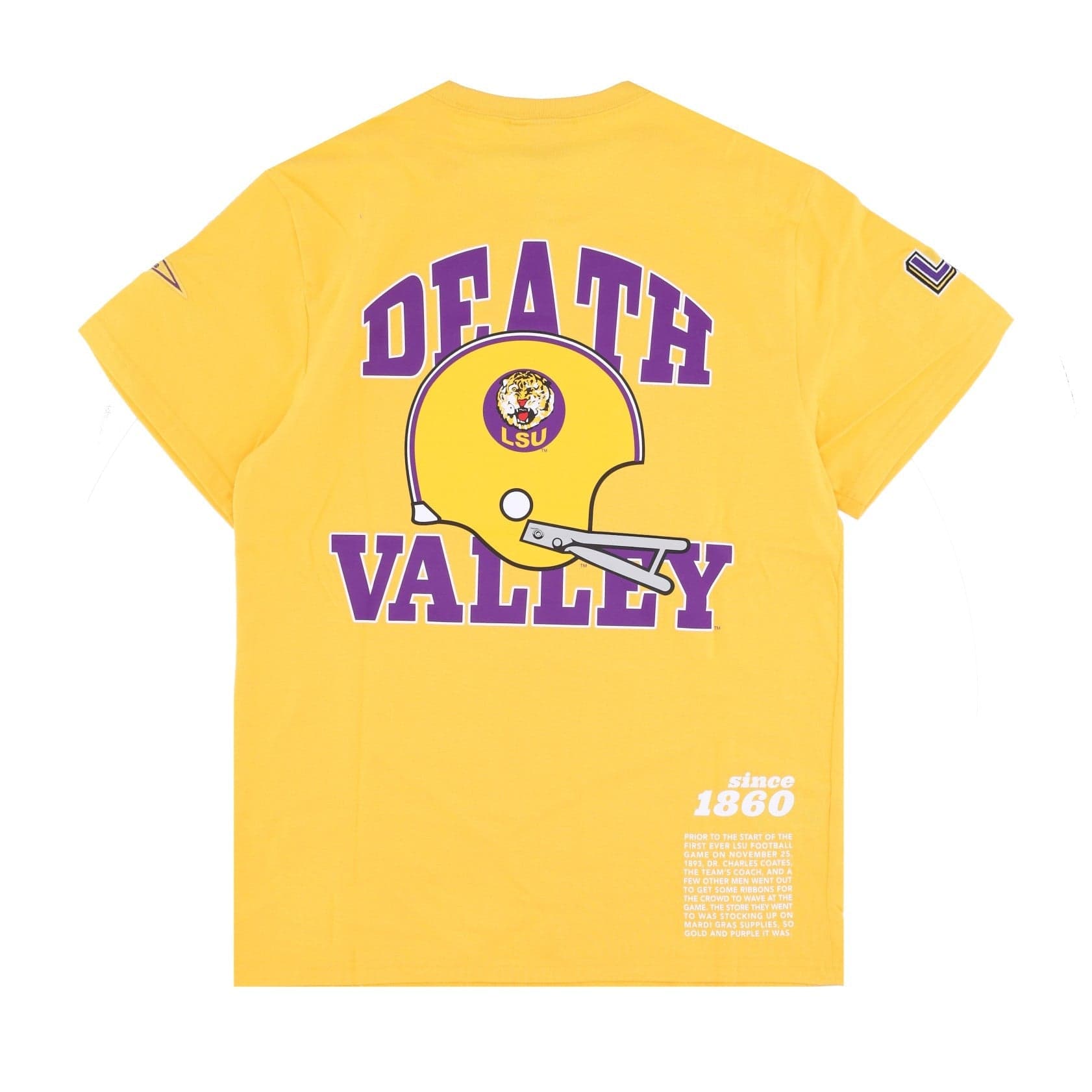 MITCHELL &amp; NESS Maglietta Uomo Ncaa Team Origins Top Loutig Yellow da uomo in T-shirt Drestige - Casamassima, commercioVirtuoso.it