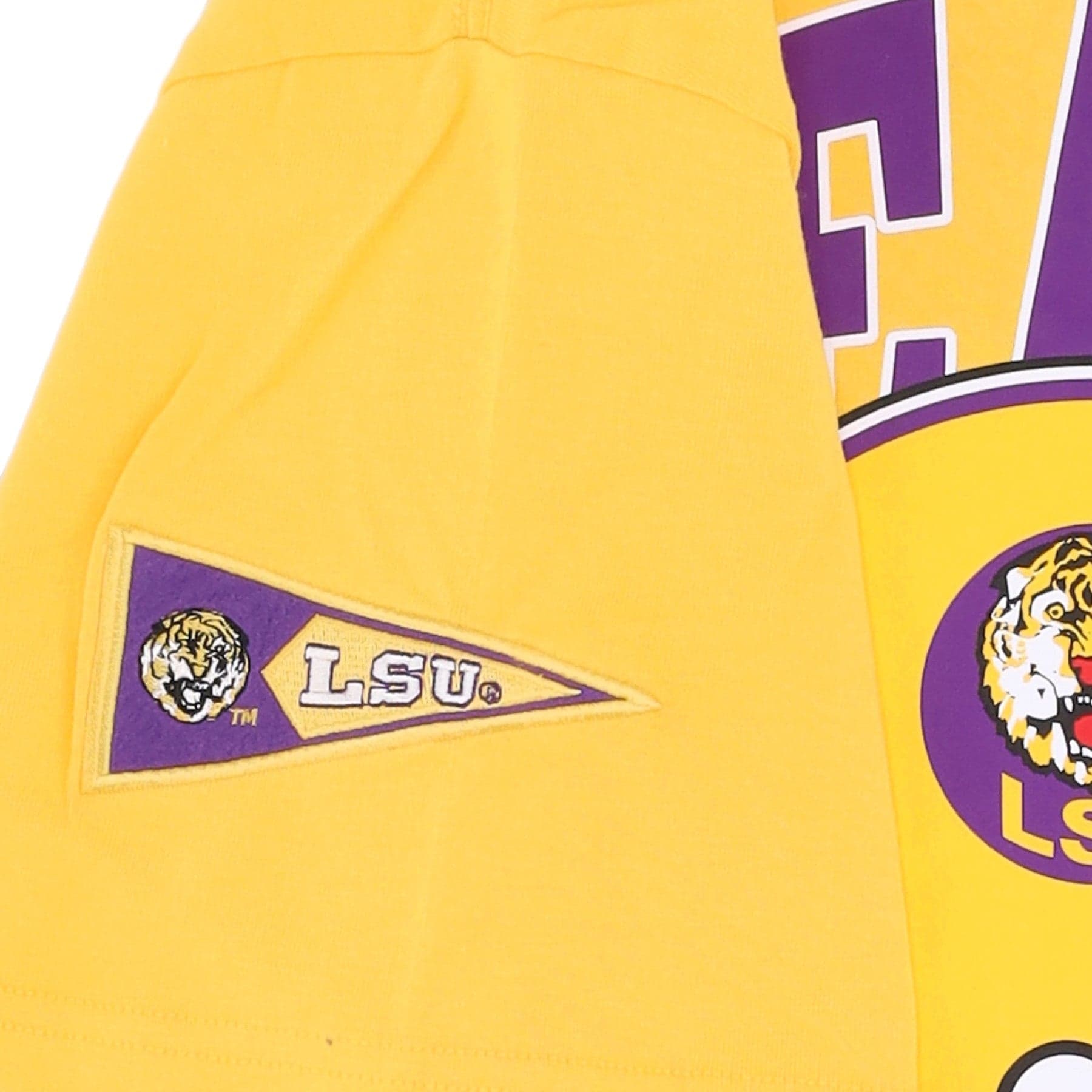 MITCHELL &amp; NESS Maglietta Uomo Ncaa Team Origins Top Loutig Yellow da uomo in T-shirt Drestige - Casamassima, commercioVirtuoso.it