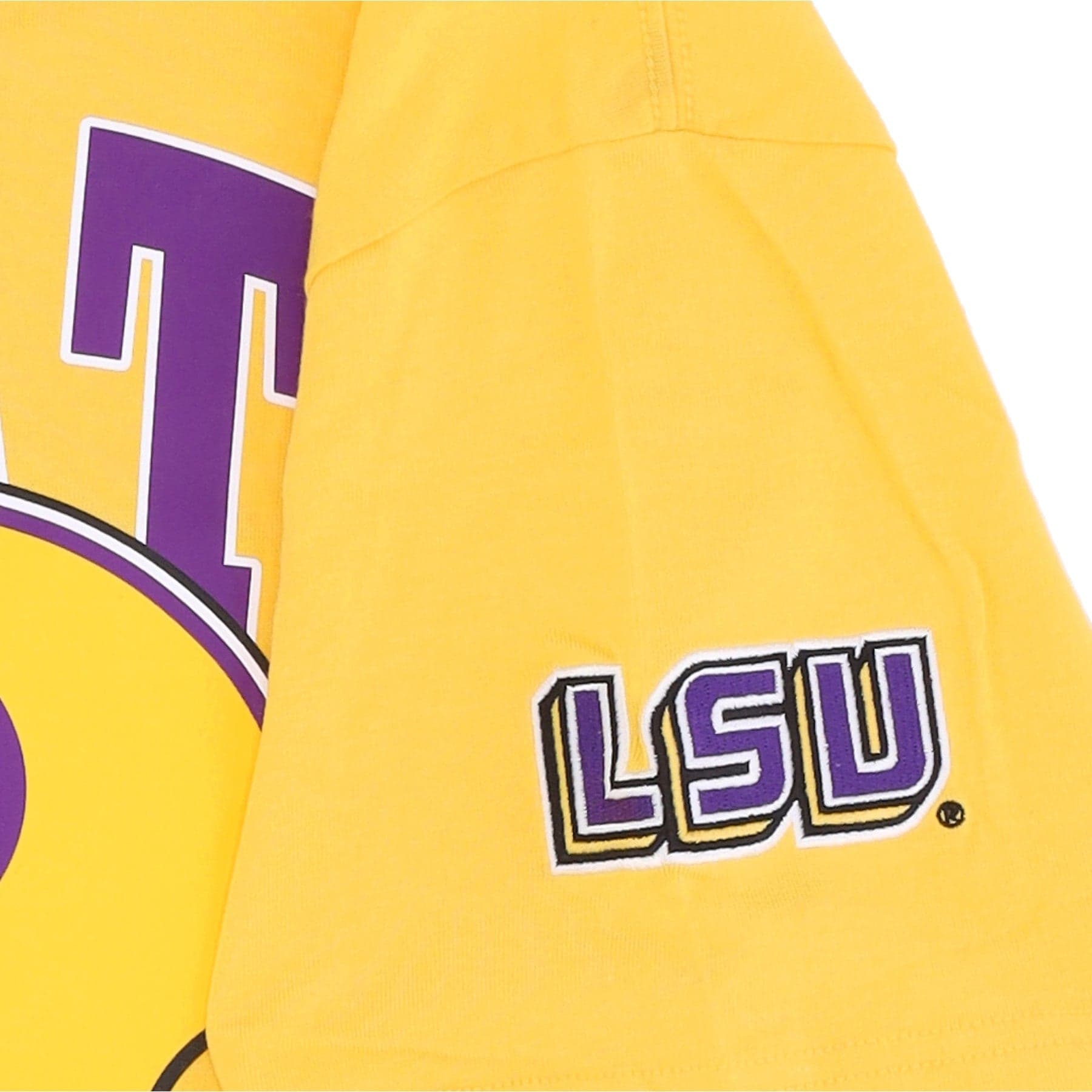 MITCHELL &amp; NESS Maglietta Uomo Ncaa Team Origins Top Loutig Yellow da uomo in T-shirt Drestige - Casamassima, commercioVirtuoso.it