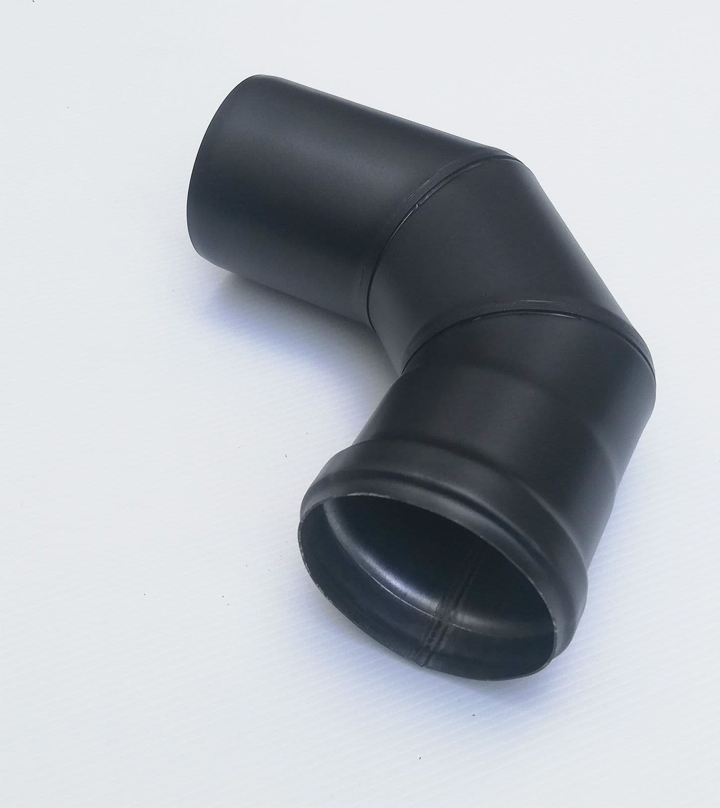 Curva gomito nero pellet a 90° da 100mm in Impianti di scarico Aloiserw.com - Altomonte, commercioVirtuoso.it