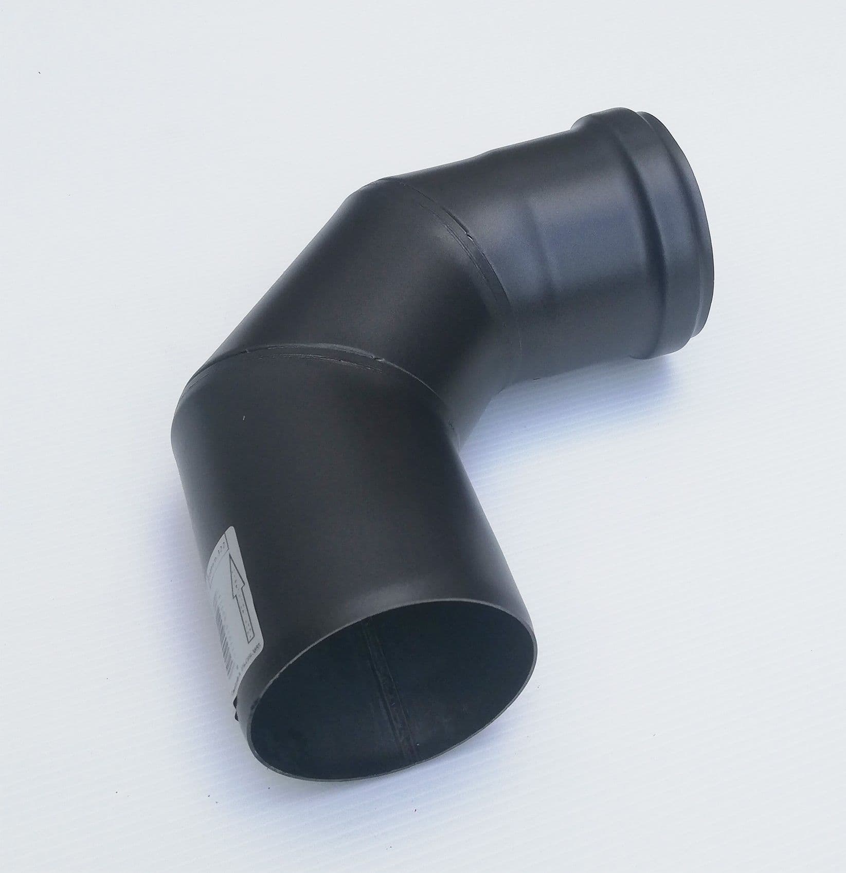Curva gomito nero pellet a 90° da 80mm in Tubi di scarico Aloiserw.com - Altomonte, commercioVirtuoso.it