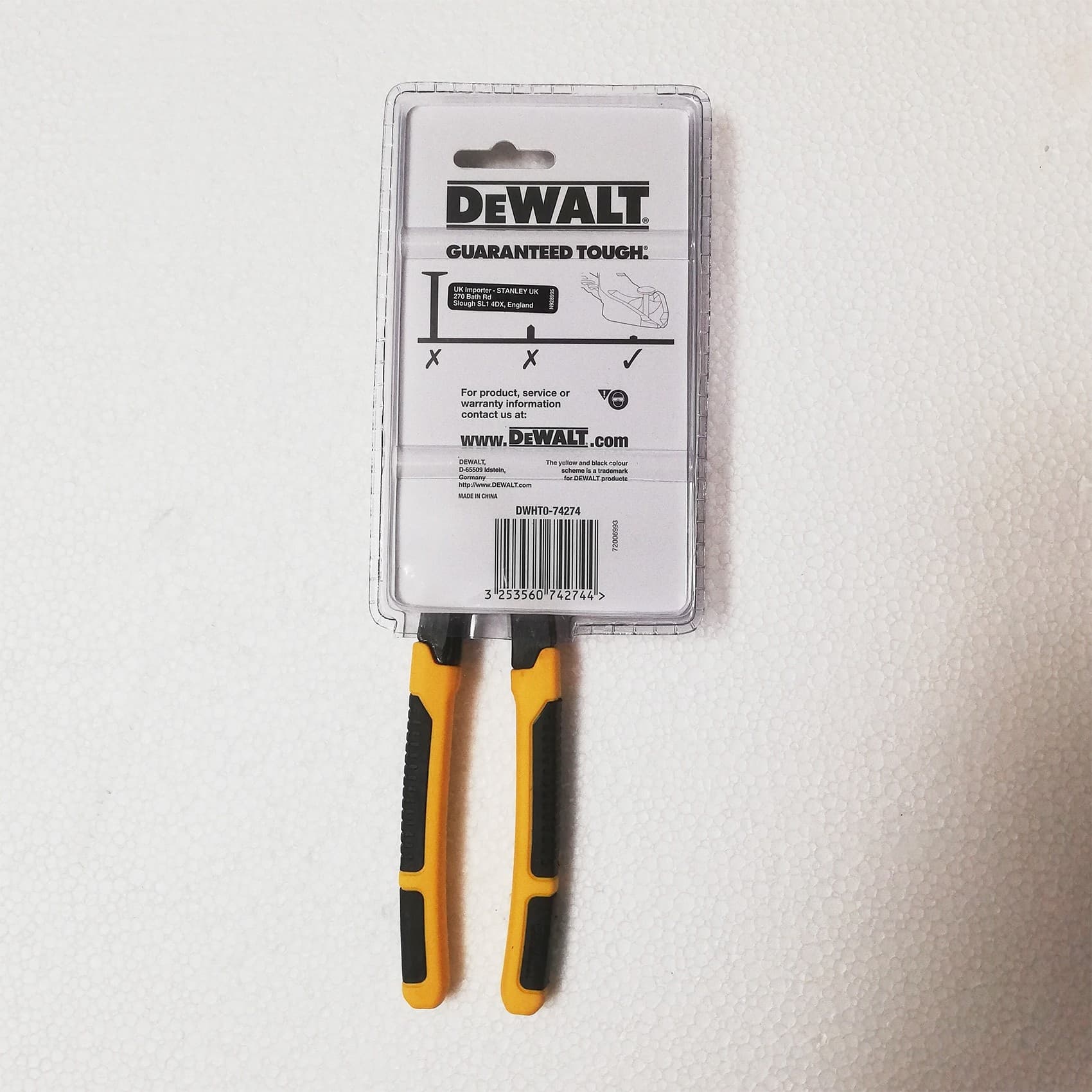 DeWalt 200mm tronchesi pinza taglia chiodi diagonale in Pinza a taglio laterale Aloiserw.com - Altomonte, commercioVirtuoso.it