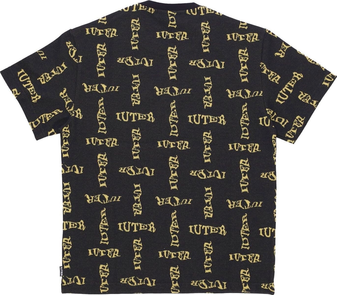IUTER Maglietta Uomo Wavy Jacquard Tee Black da uomo in T-shirt Drestige - Casamassima, commercioVirtuoso.it