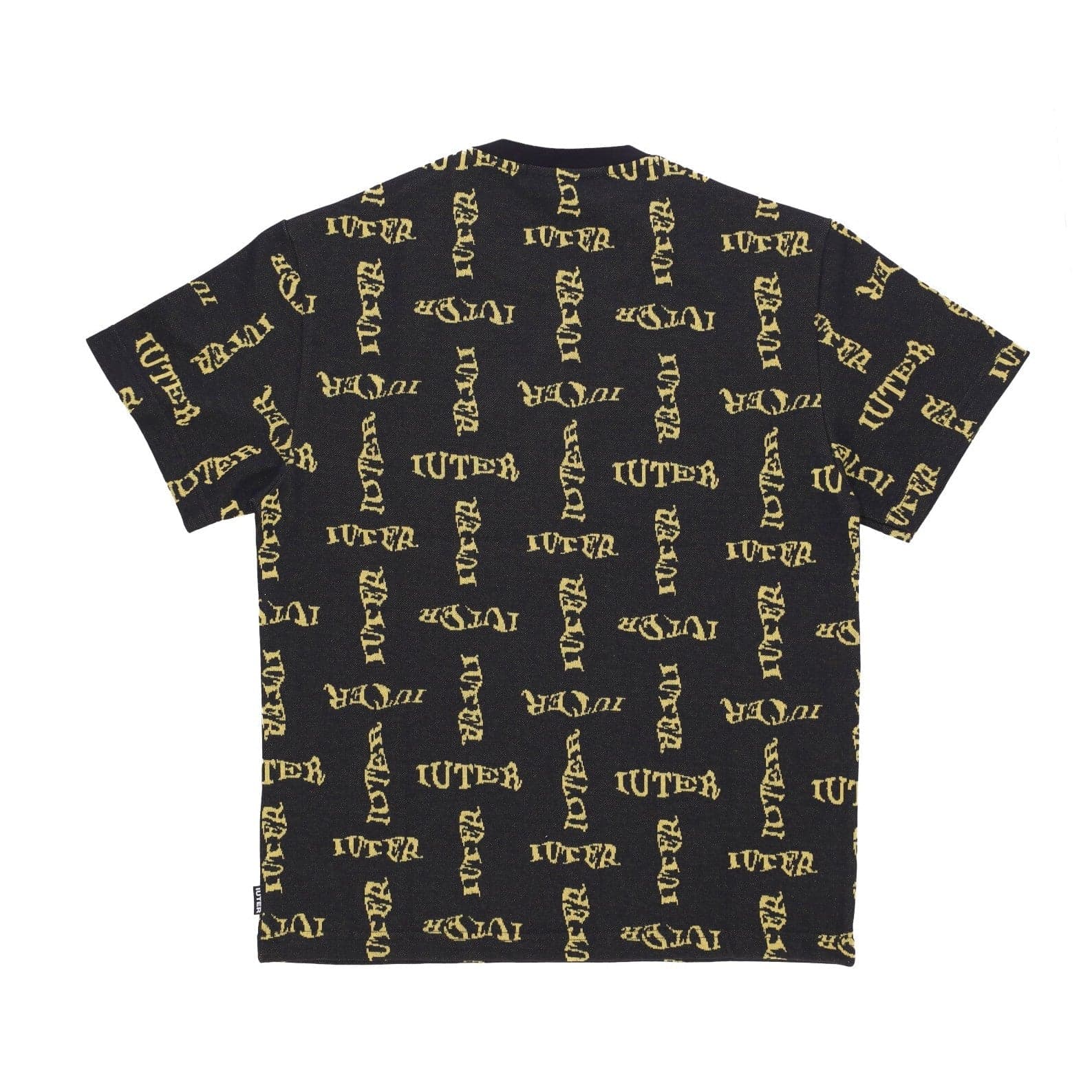 IUTER Maglietta Uomo Wavy Jacquard Tee Black da uomo in T-shirt Drestige - Casamassima, commercioVirtuoso.it