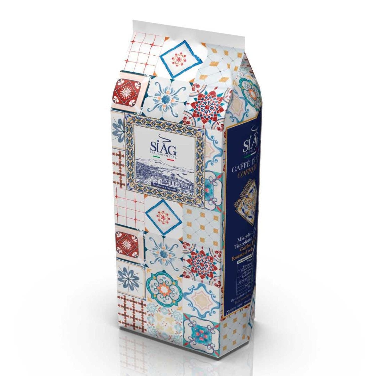 Siag Caffe Grani Blu Mediterranea 1Kg in Chicchi di caffè tostati Ecoprice.it - Avellino, commercioVirtuoso.it