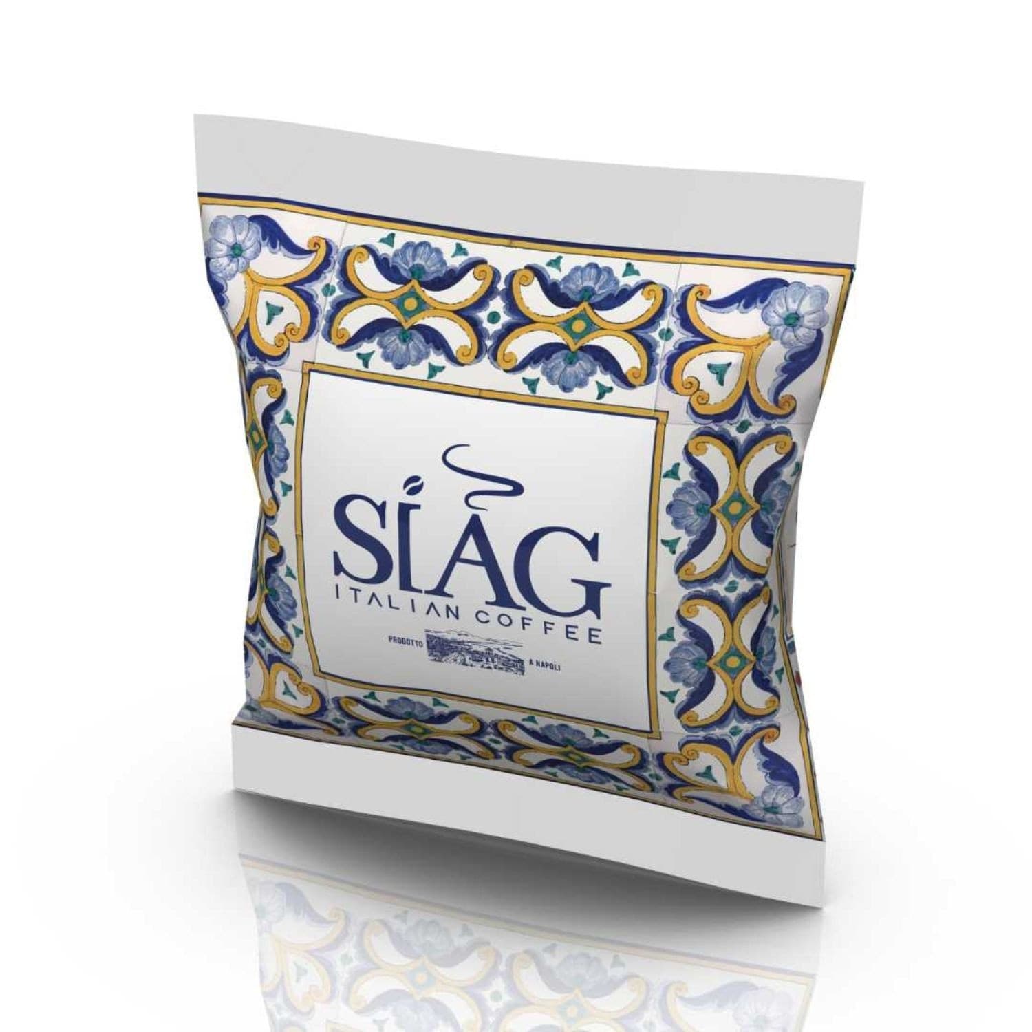 Siag Caffe Cialde 44mm Blu Mediterranea 50pz in Chicchi di caffè tostati Ecoprice.it - Avellino, commercioVirtuoso.it