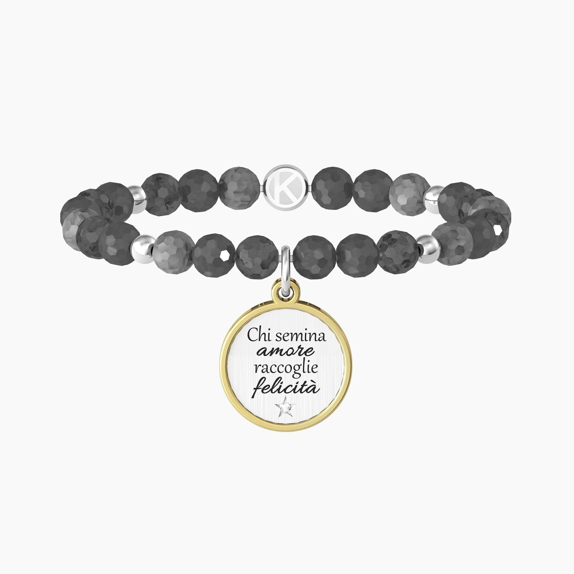Kidult - Bracciale in labradorite CHI SEMINA AMORE … SHAKESPEARE in Bracciali Alba Gioielli - Casoria, commercioVirtuoso.it