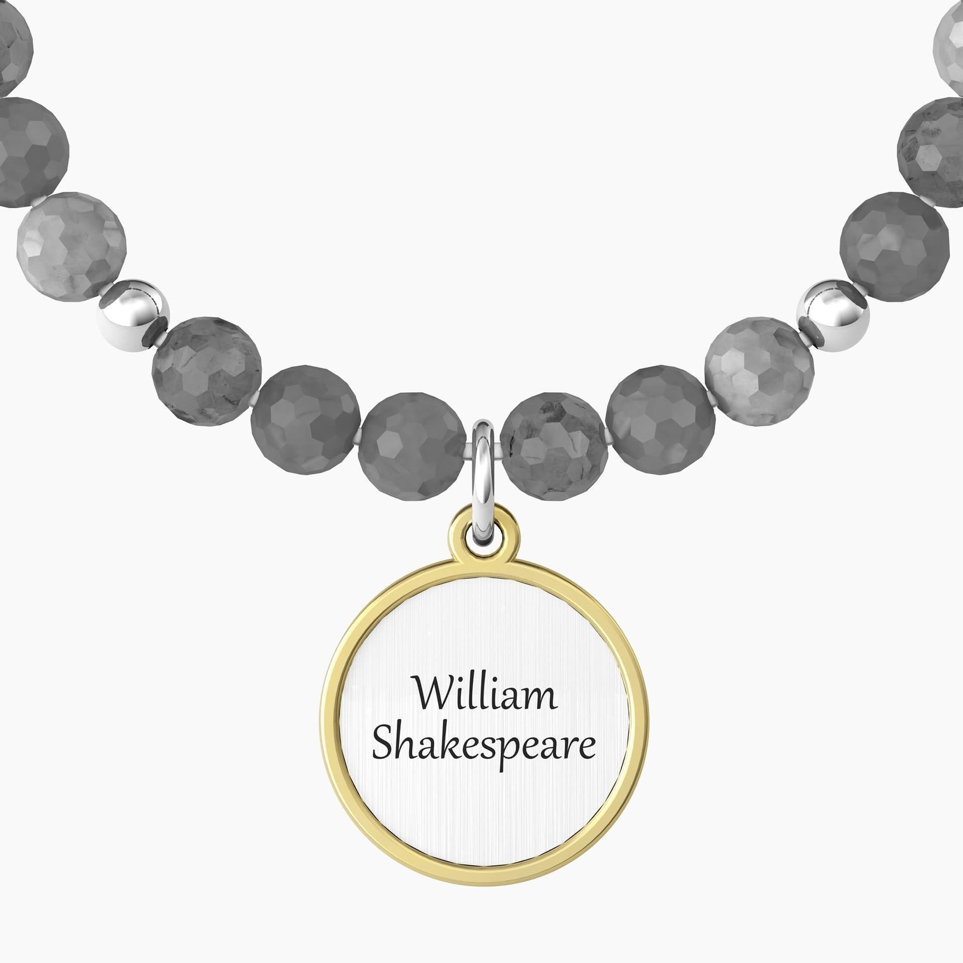 Kidult - Bracciale in labradorite CHI SEMINA AMORE … SHAKESPEARE in Bracciali Alba Gioielli - Casoria, commercioVirtuoso.it