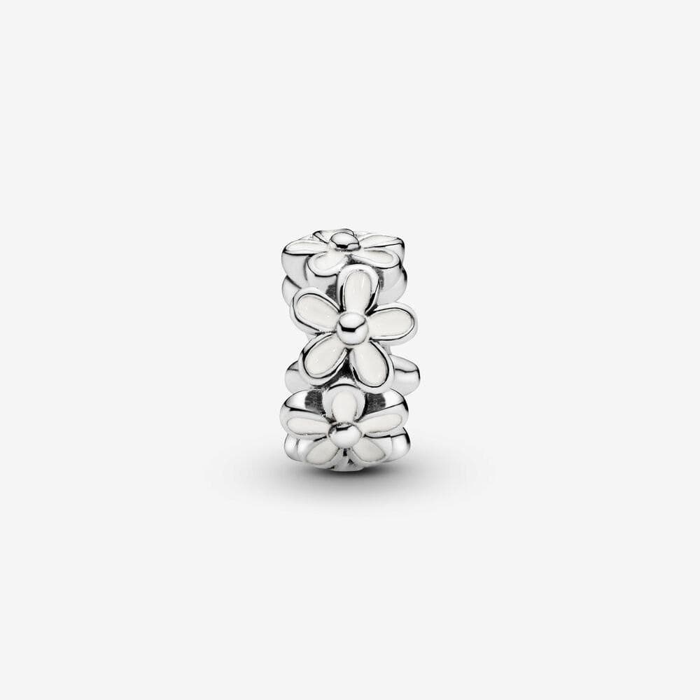 Pandora Charm distanziatore Margherita bianca in Bead Charm Alba Gioielli - Casoria, commercioVirtuoso.it