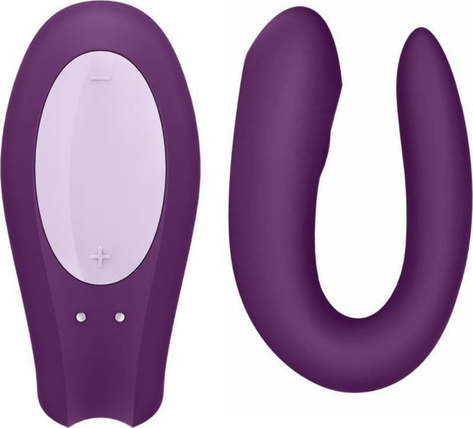 Vibratore di coppia Double Joy Partner Viola con APP di Satisfyer in Set regalo e kit erotici Sexy Tentazioni - Siracusa, commercioVirtuoso.it