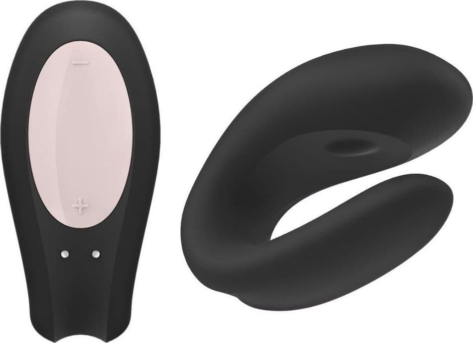 Vibratore di coppia Double Joy Partner Nero con APP di Satisfyer in Vibratori Lay-on Sexy Tentazioni - Siracusa, commercioVirtuoso.it