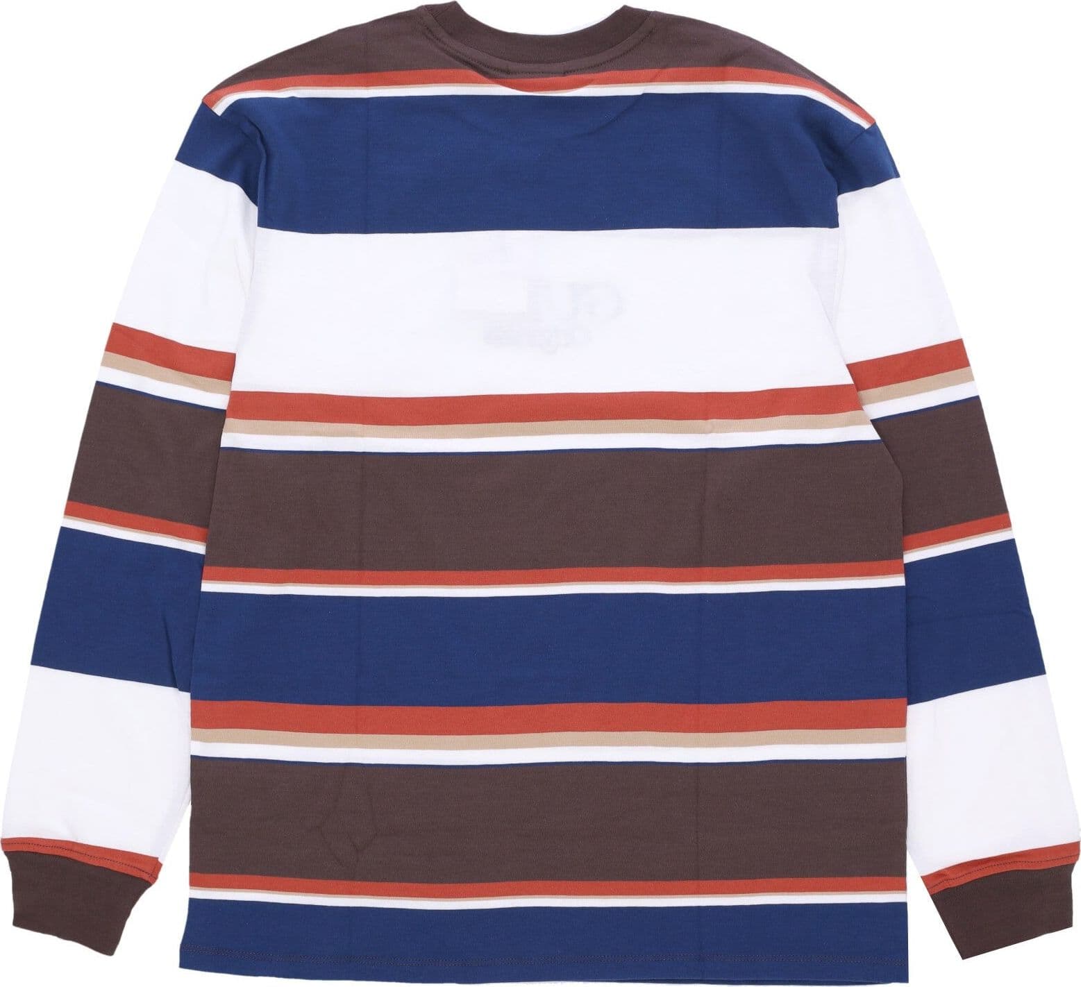 GUESS ORIGINALS Maglietta Manica Lunga Uomo Go Denton Stripe L/s Tee White/multi da uomo in T-shirt Drestige - Casamassima, commercioVirtuoso.it