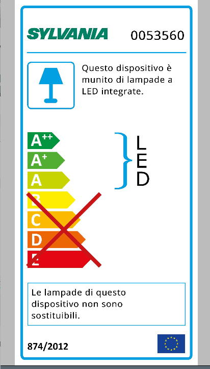 SYLVANIA-FARETTO ORIENTABILE SYNERGIE LED 450LM GU10 CHR 830 in Lampadine a LED Stockdoc - Terni, commercioVirtuoso.it